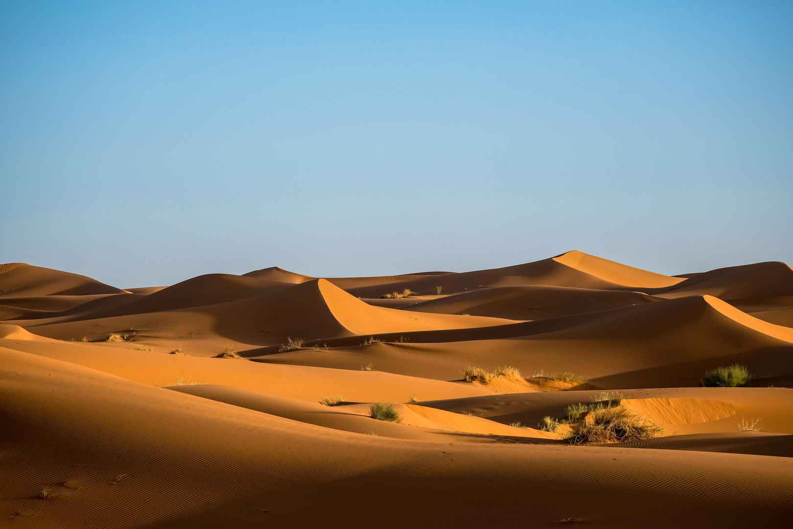 荒凉沙漠风景壁纸-