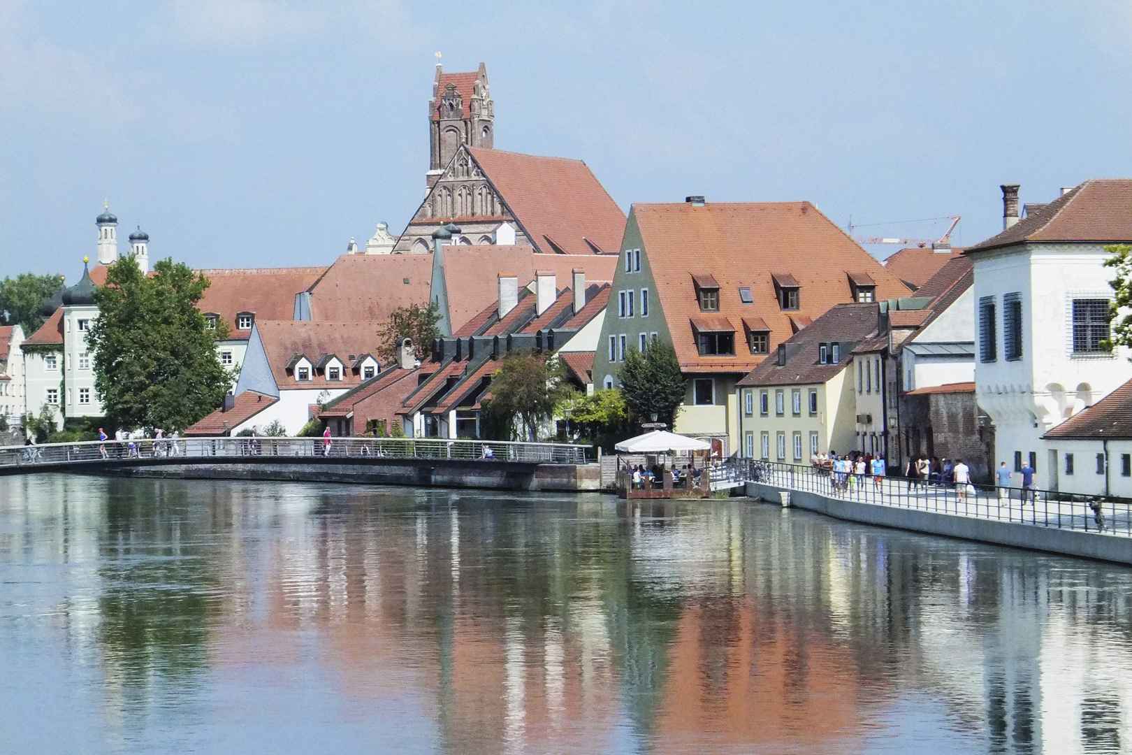 德国拜恩兰茨胡特建筑风景图片