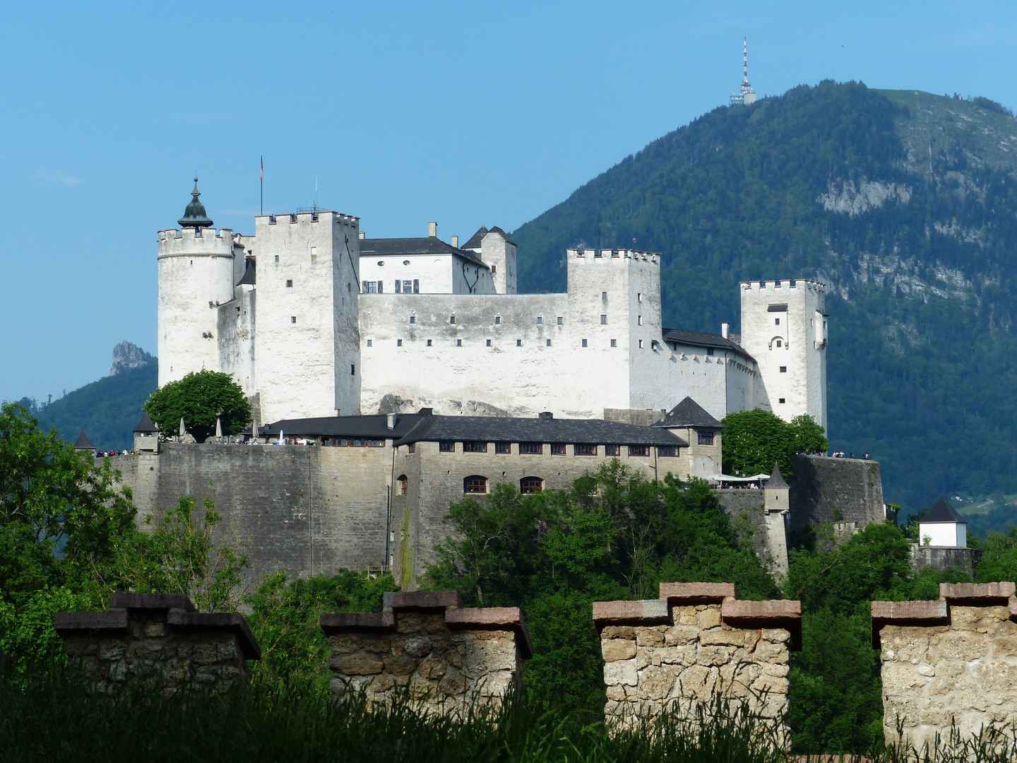 奥地利萨尔茨堡建筑风景图片