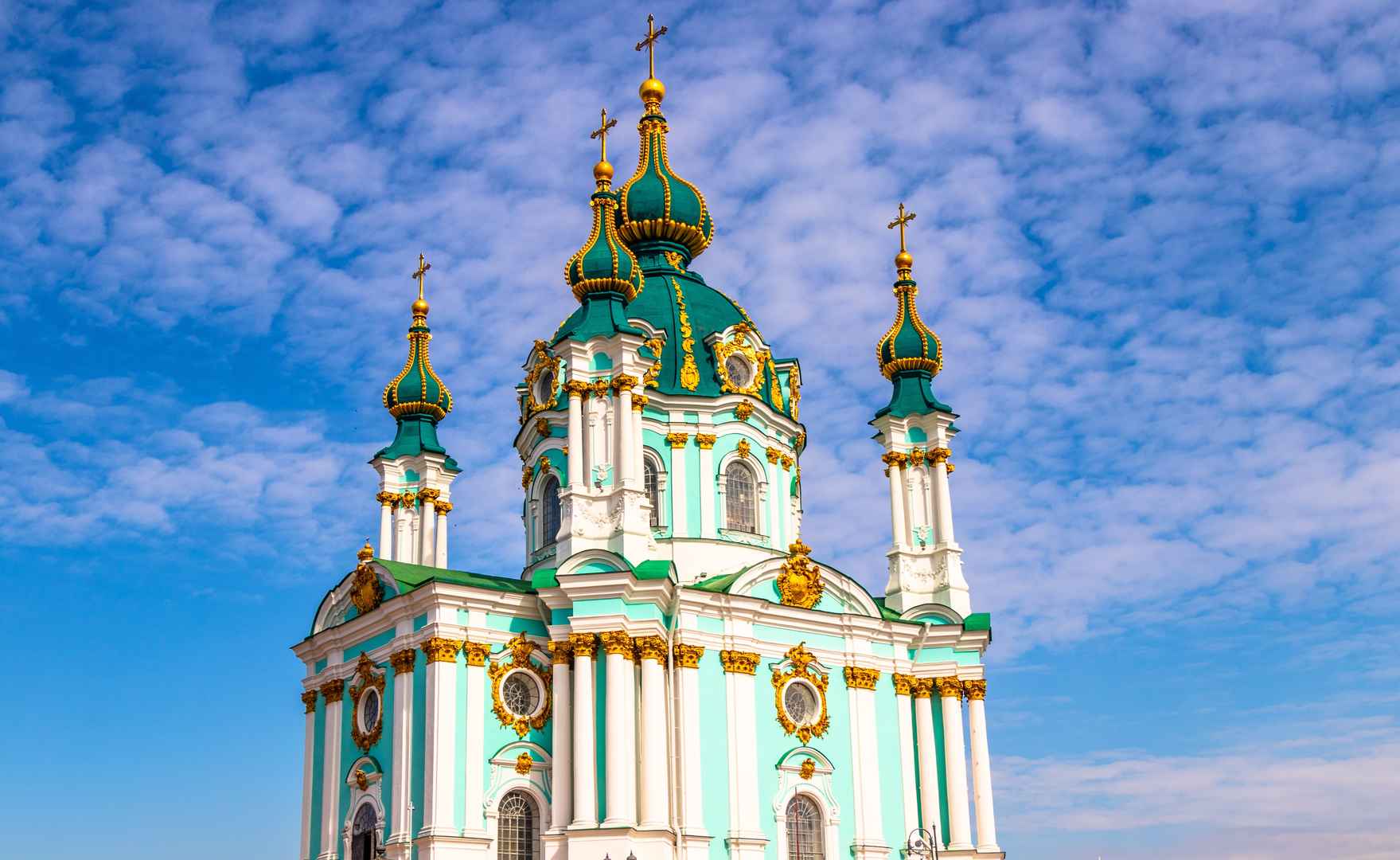 乌克兰基辅建筑风景图片-