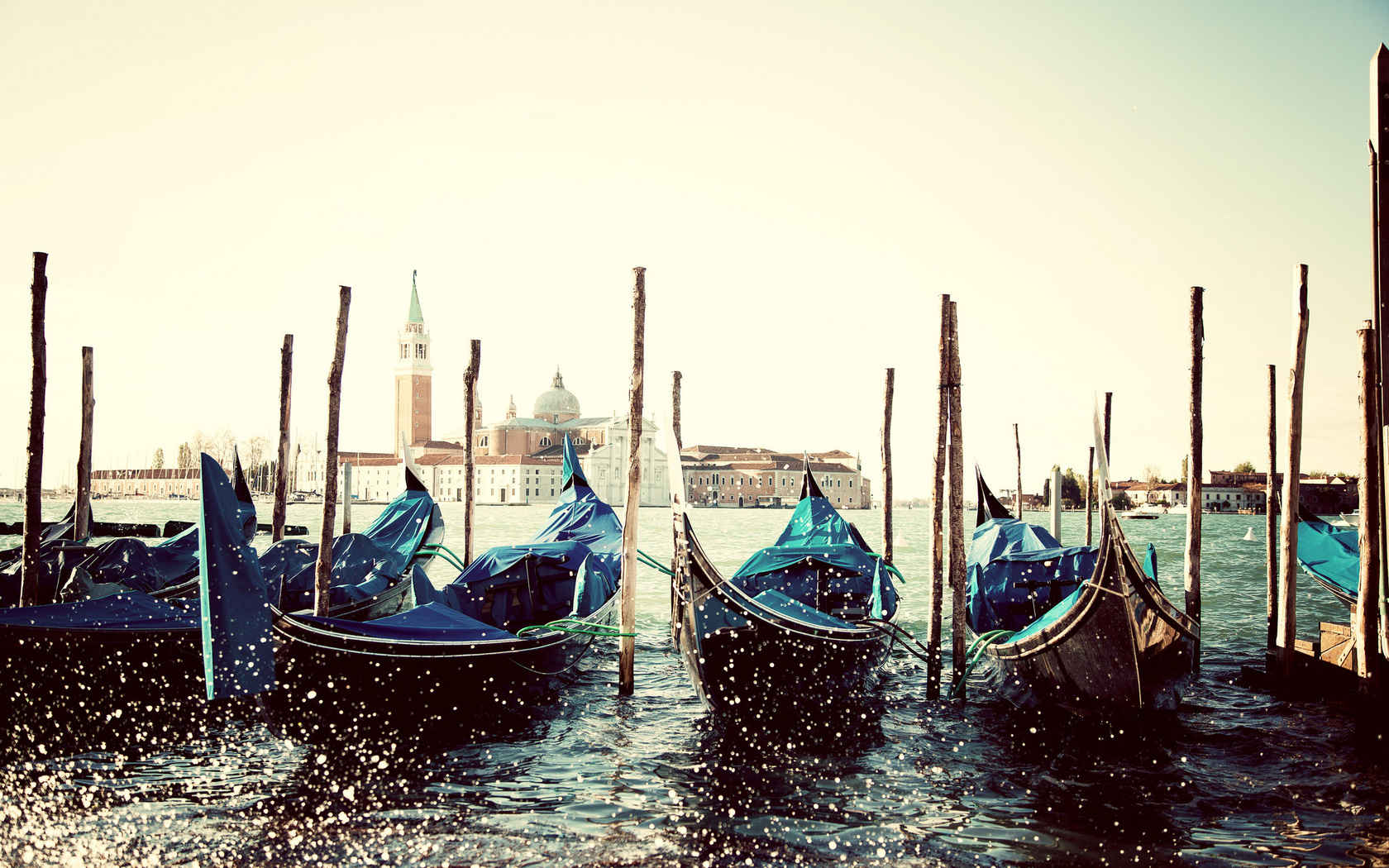 威尼斯水城风景高清图片-