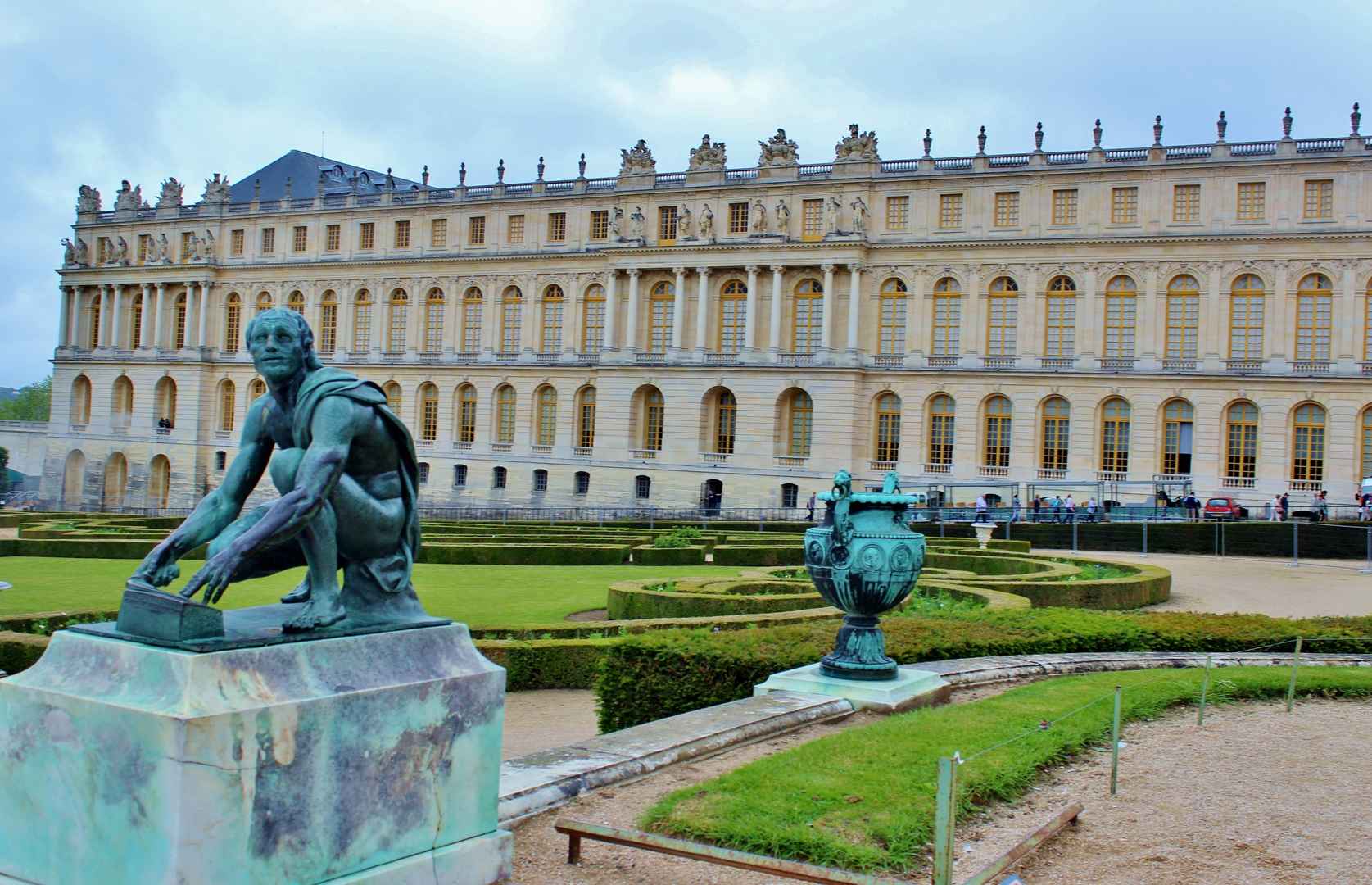 法国巴黎凡尔赛宫建筑风景图片-