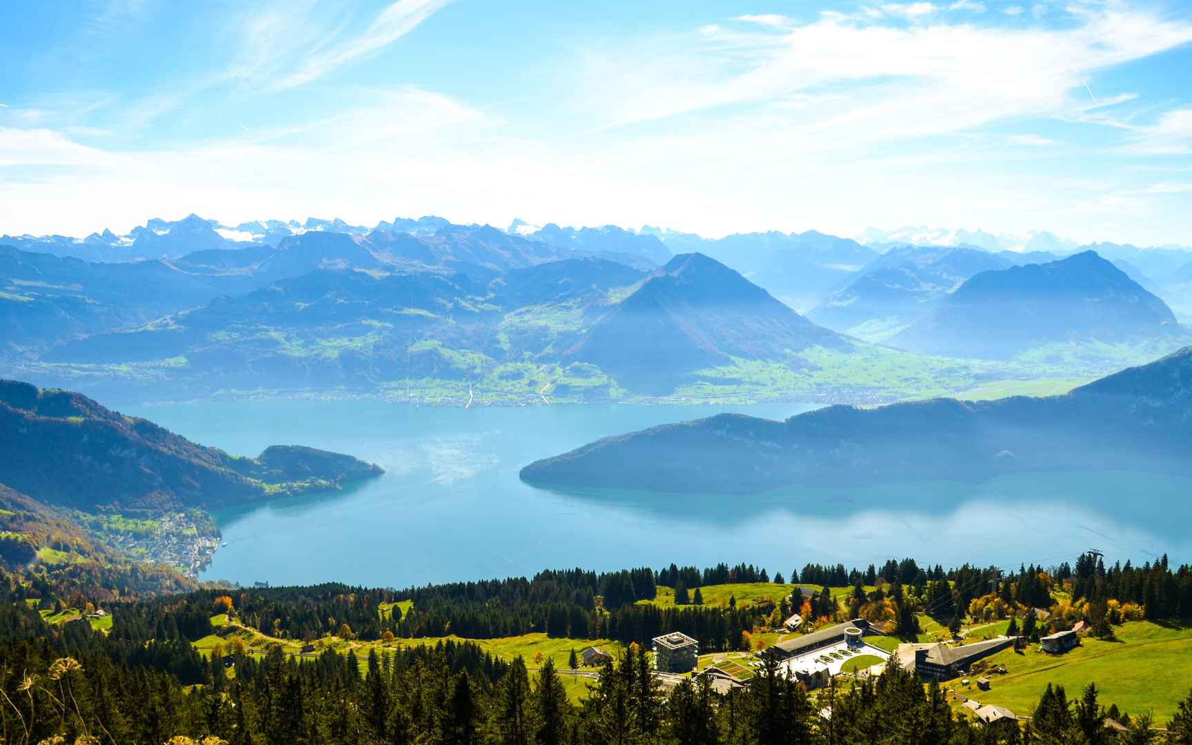人间天堂瑞士自然风景图片-