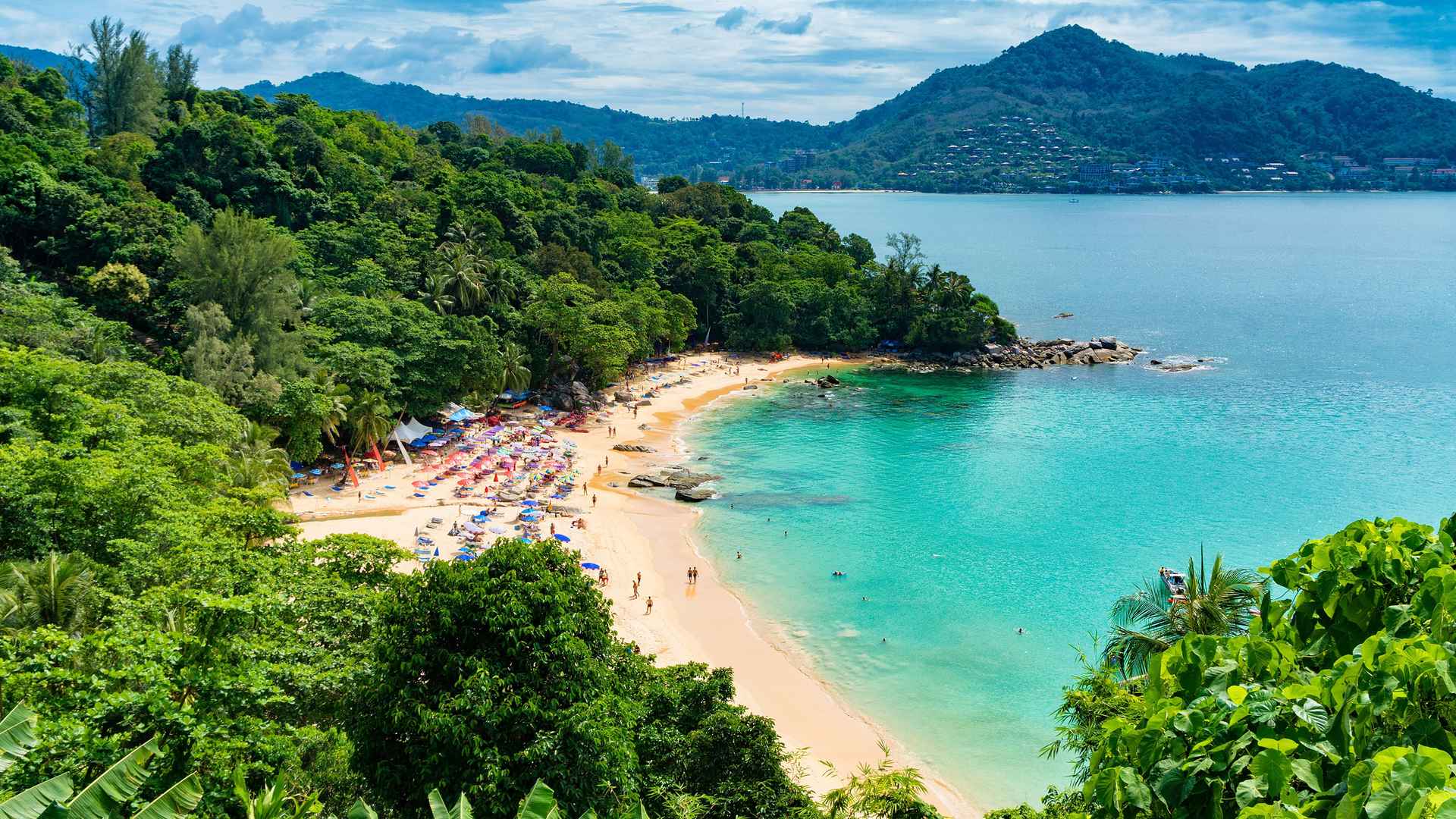 美丽的泰国海滩自然风景图片