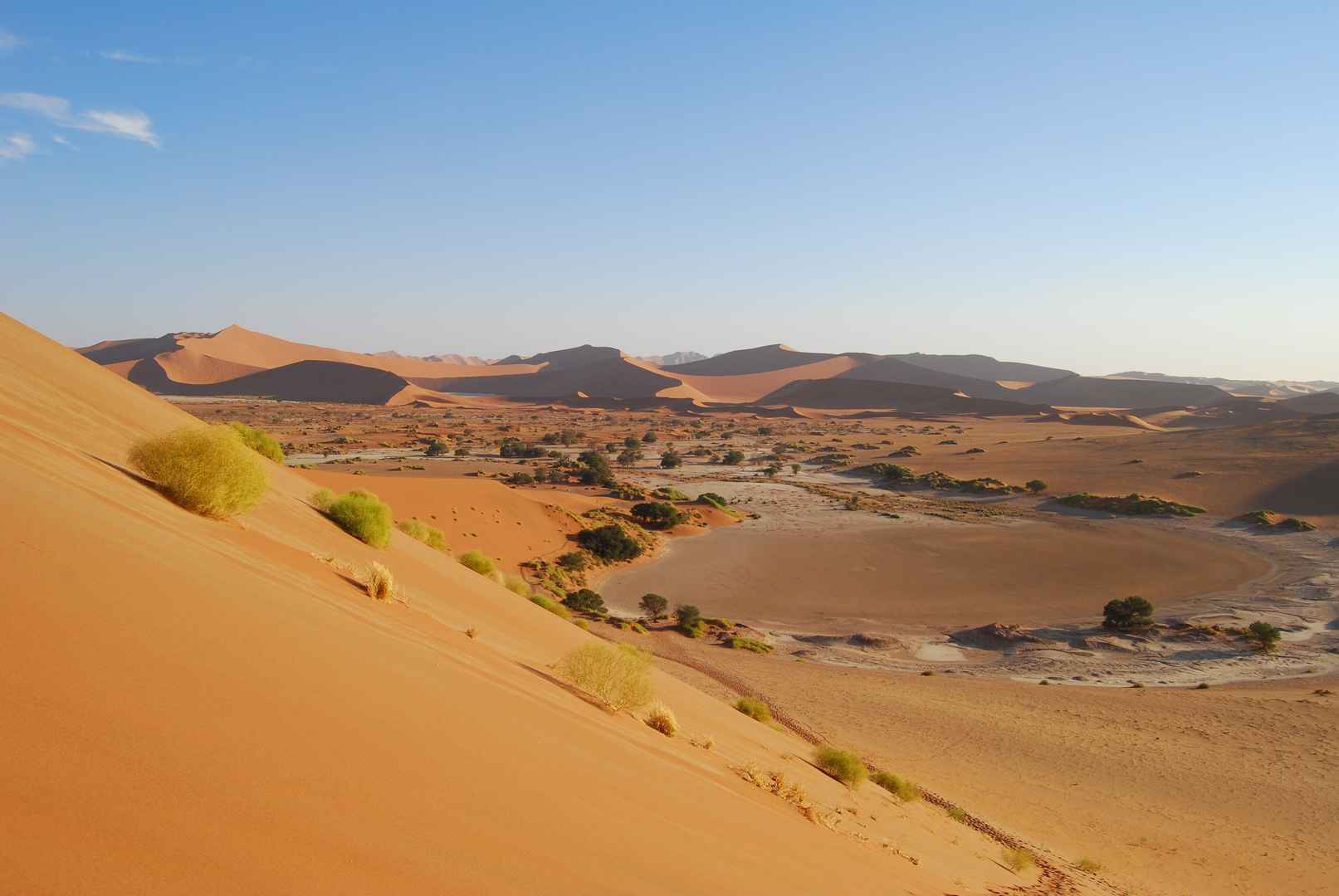 非洲纳米比亚沙漠风景图片-