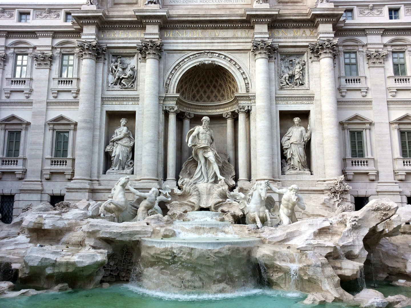 意大利特莱威喷泉壁纸图片-