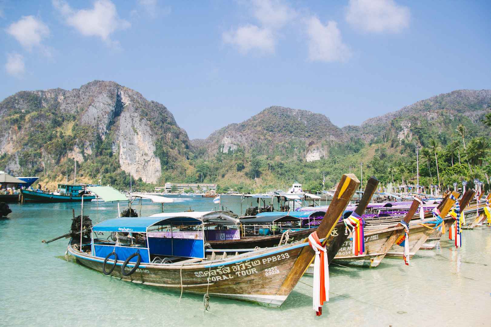 泰国皮皮岛风景5K壁纸图片-