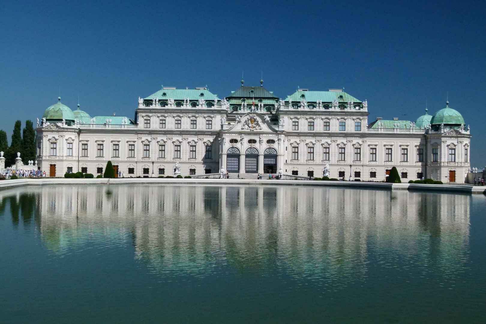奥地利维也纳美景宫壁纸图片