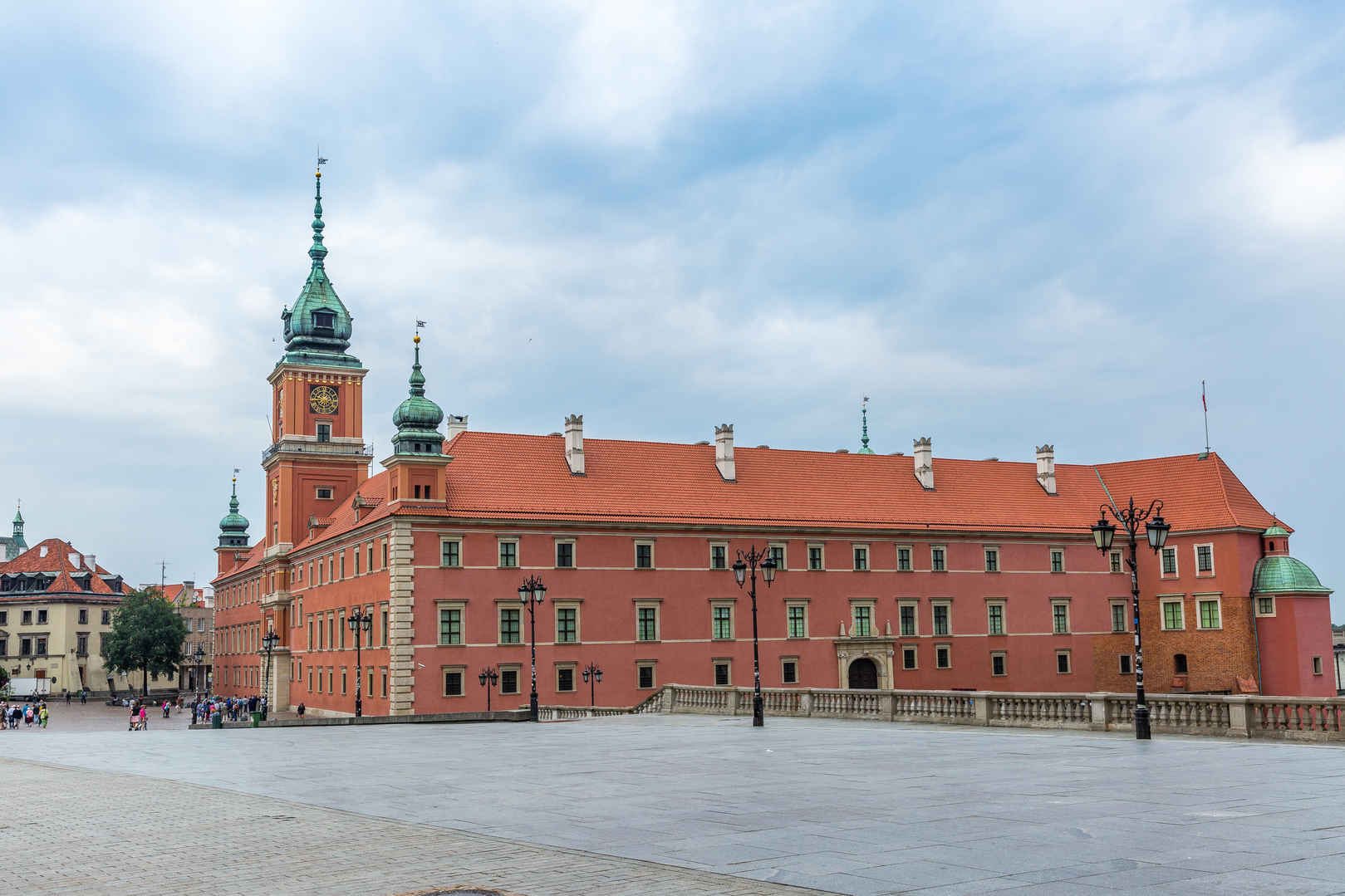 波兰首都华沙城市风景图片
