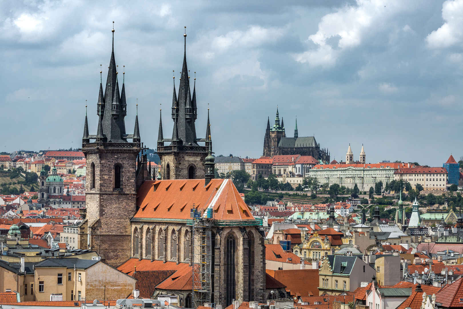 捷克首都布拉格风景图片-