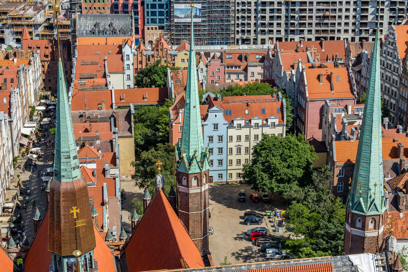 欧洲波兰格但斯克建筑风景图片