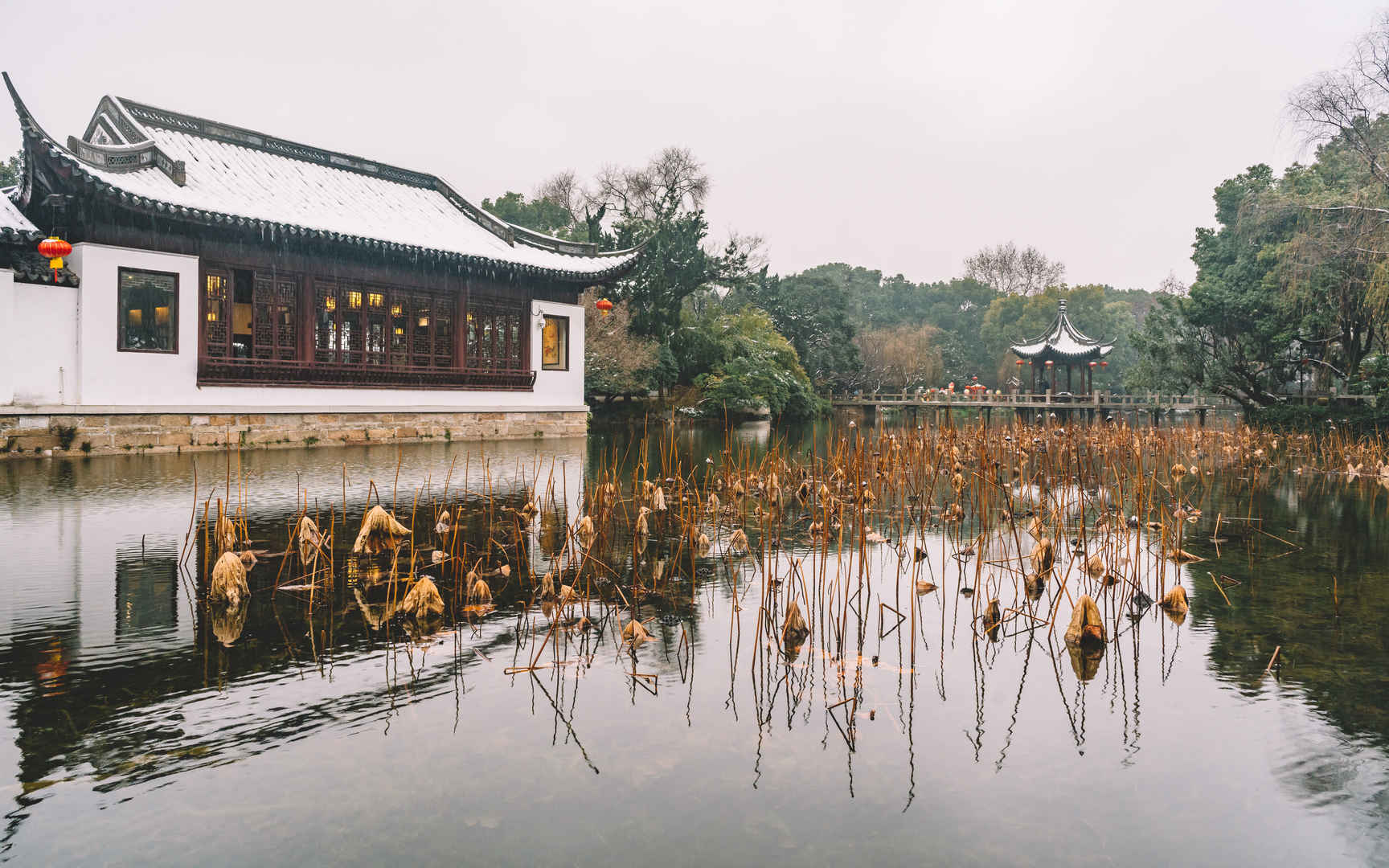 中国古典园林建筑风景图片-