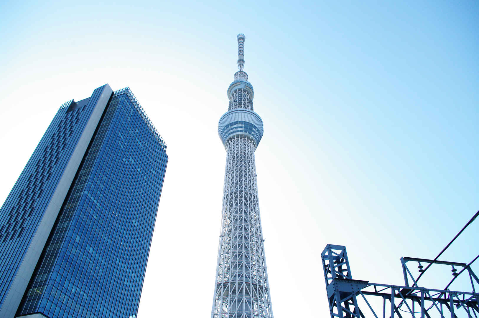 日本东京晴空塔的图片-
