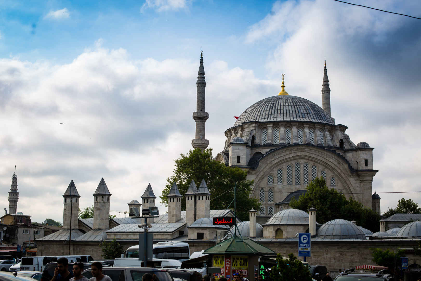 土耳其伊斯坦布尔圣索菲亚教堂建筑风景图片-
