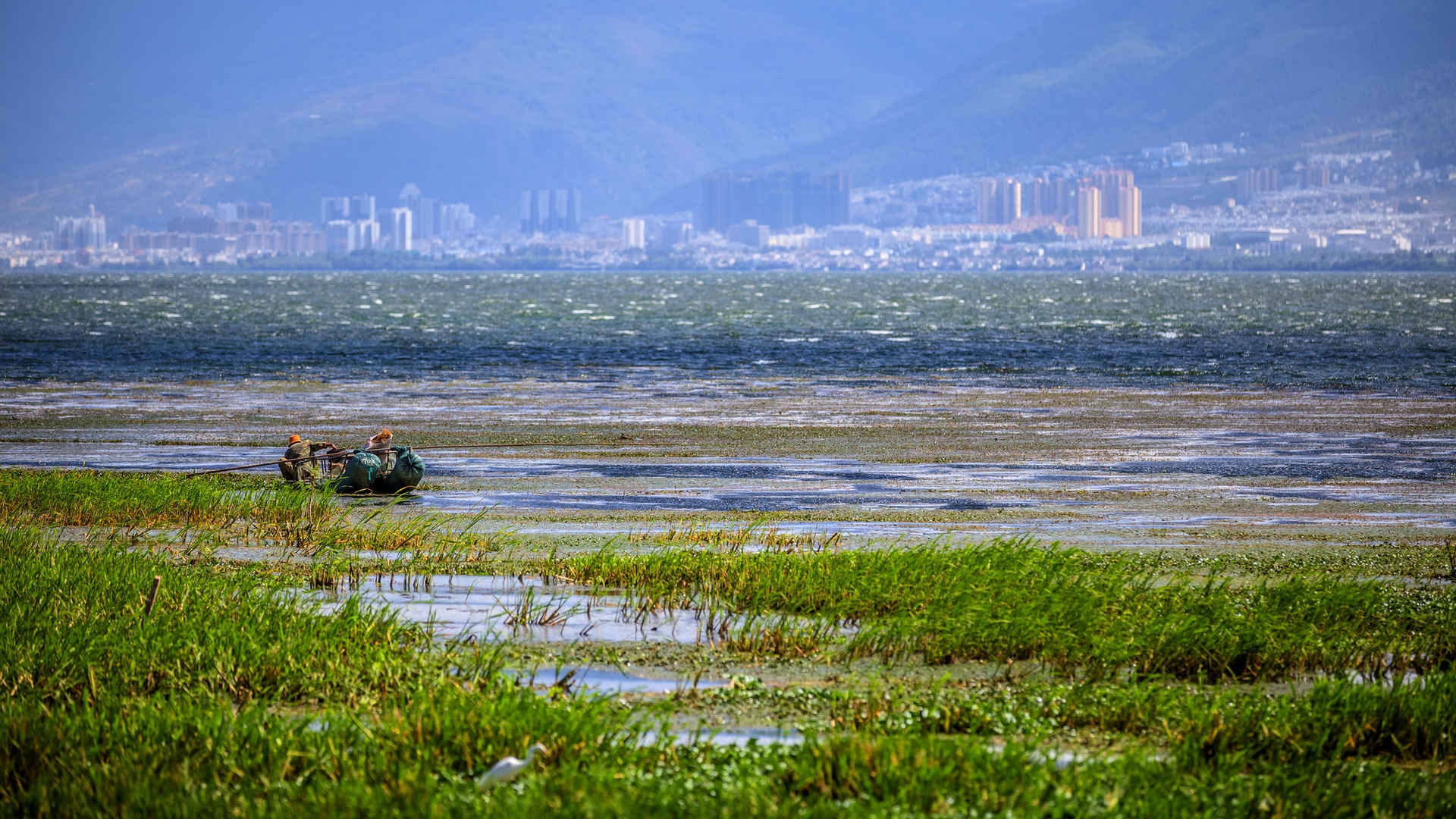 云南洱海风景图片