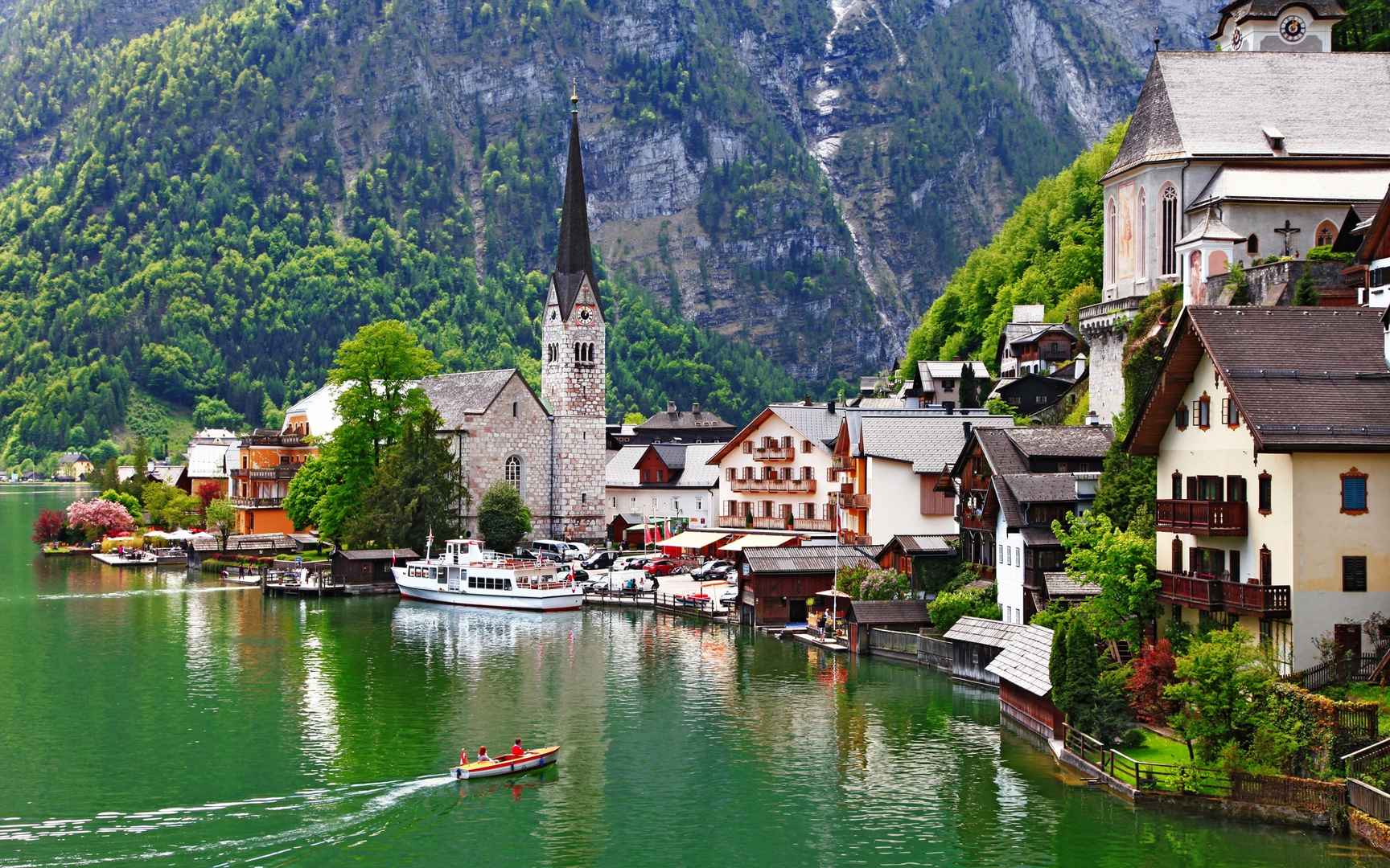 奥地利自然风景城市壁纸图片