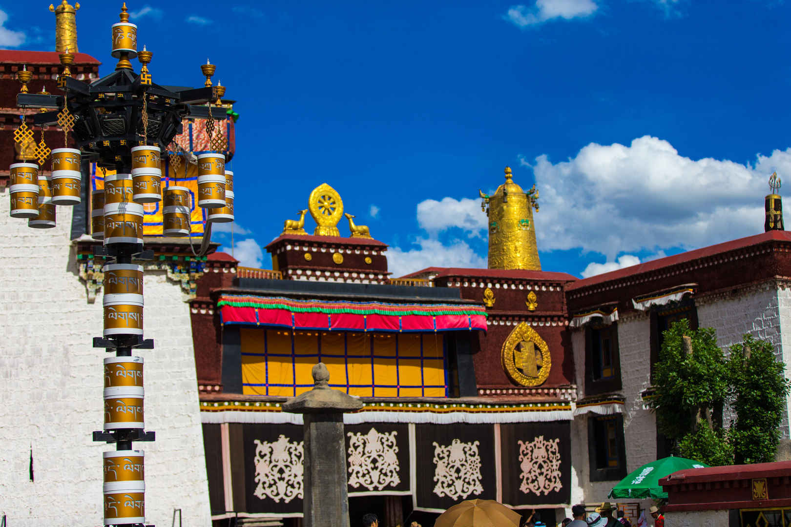 西藏大昭寺风景壁纸图片-