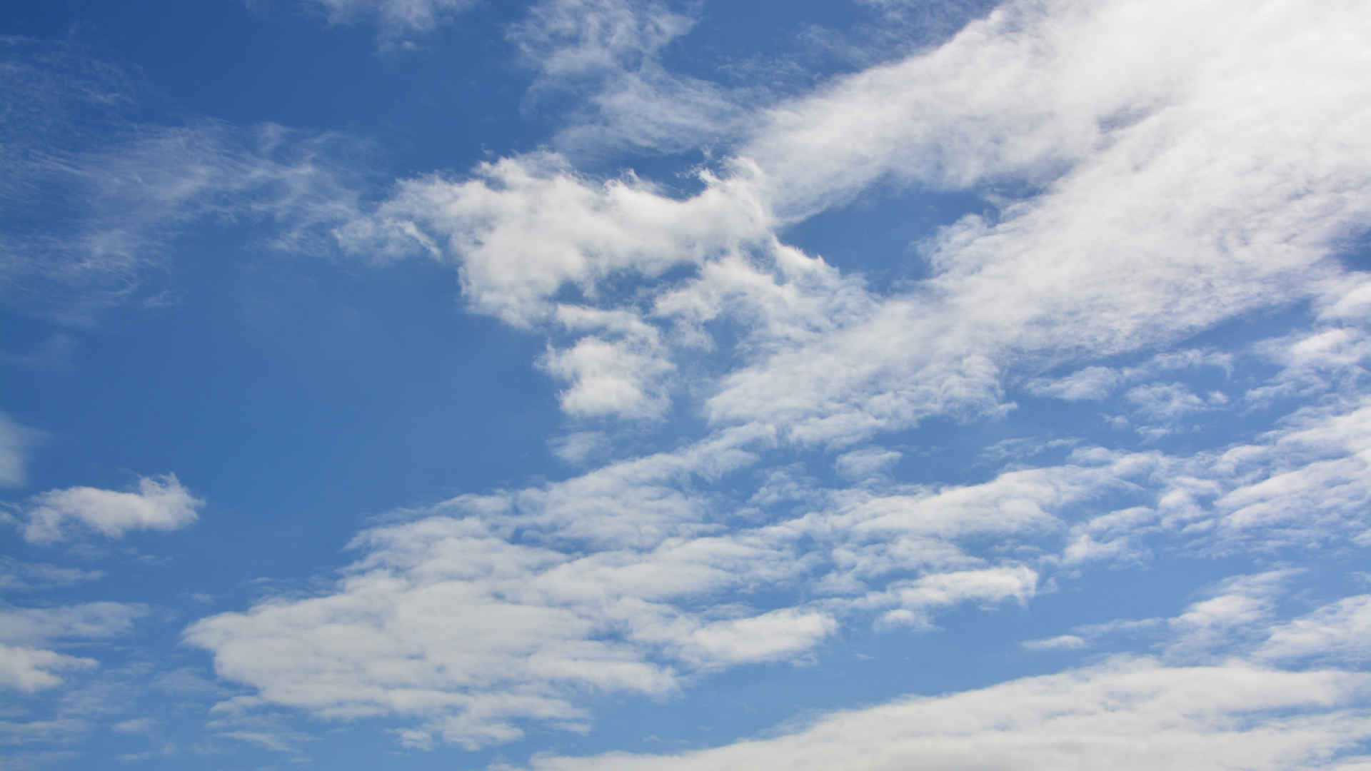 蓝天白云风景图片-