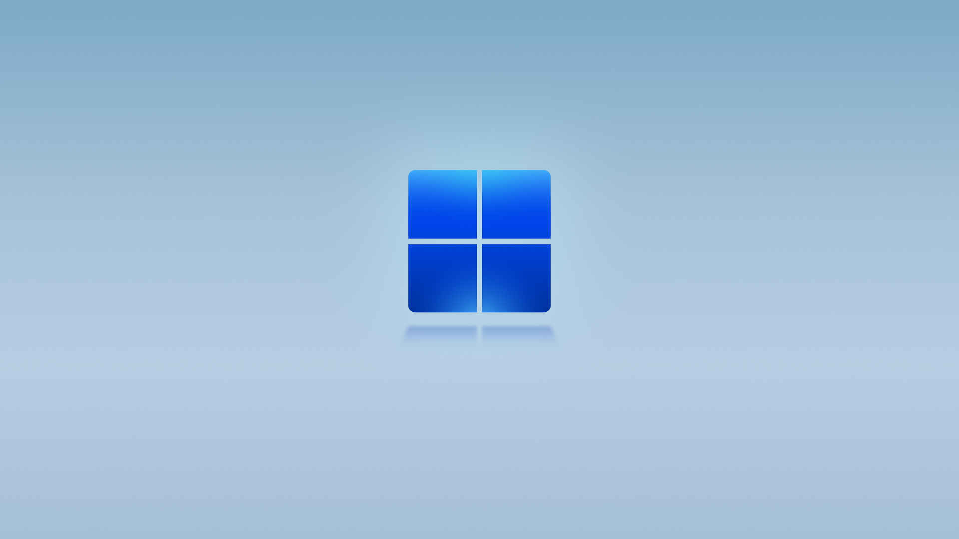 微软win11 浅蓝色背影 5k电脑壁纸5120x2880