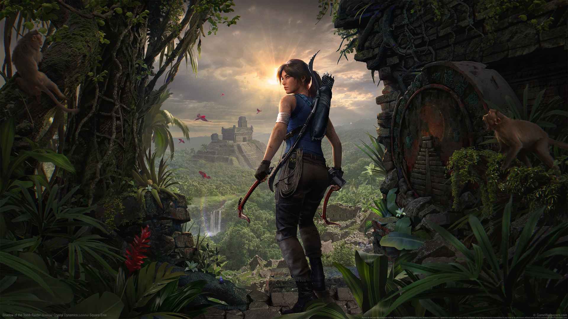 《Shadow of the Tomb Raider》古墓丽影暗影劳拉4k游戏壁纸-