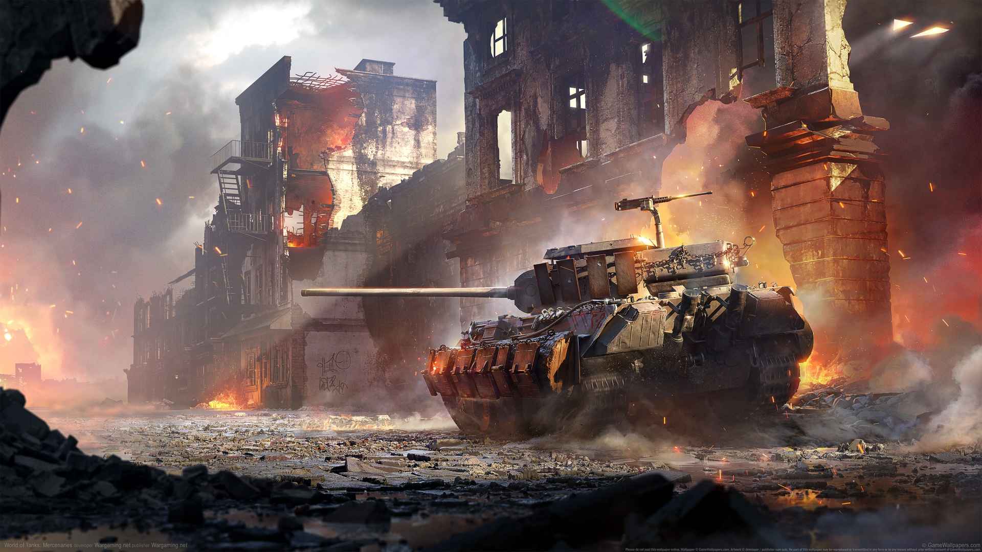 《坦克世界 World of Tanks_ Mercenaries》4k壁纸