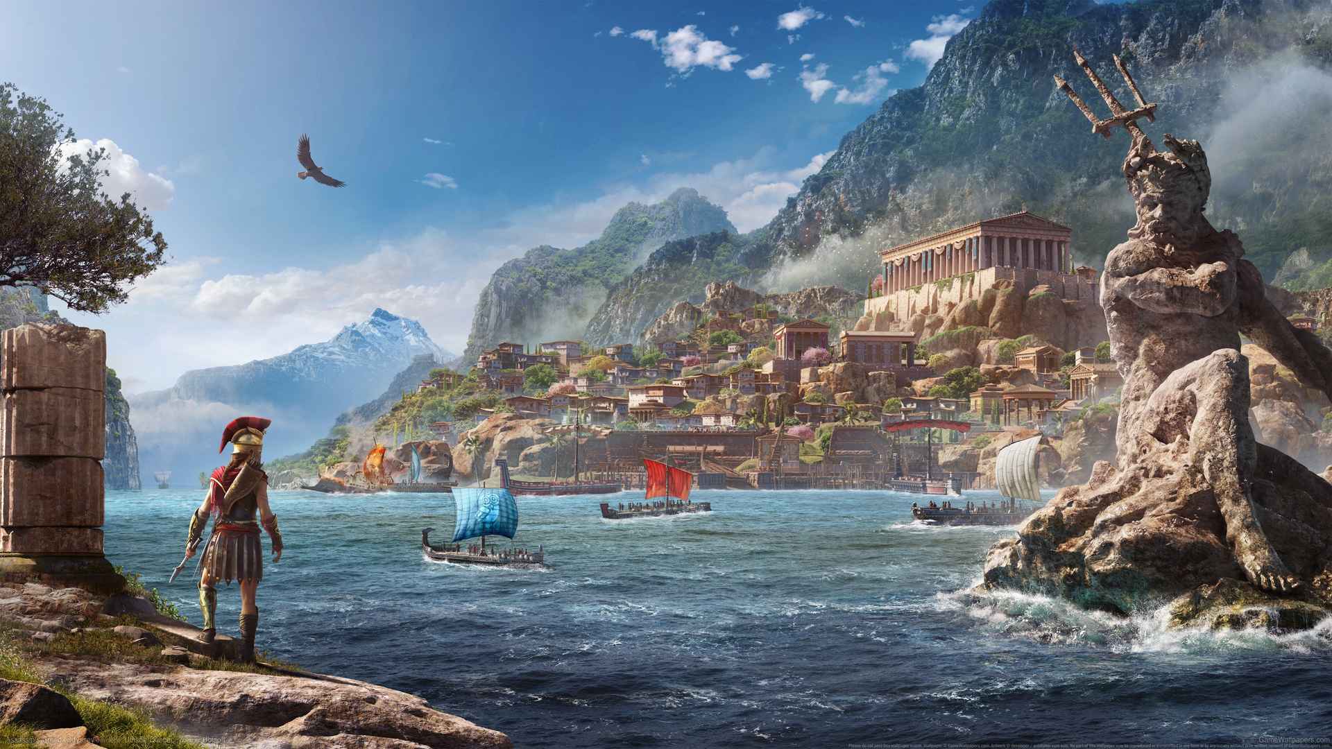《刺客信条_奥德赛(Assassin's Creed Odyssey)》4k游戏壁纸