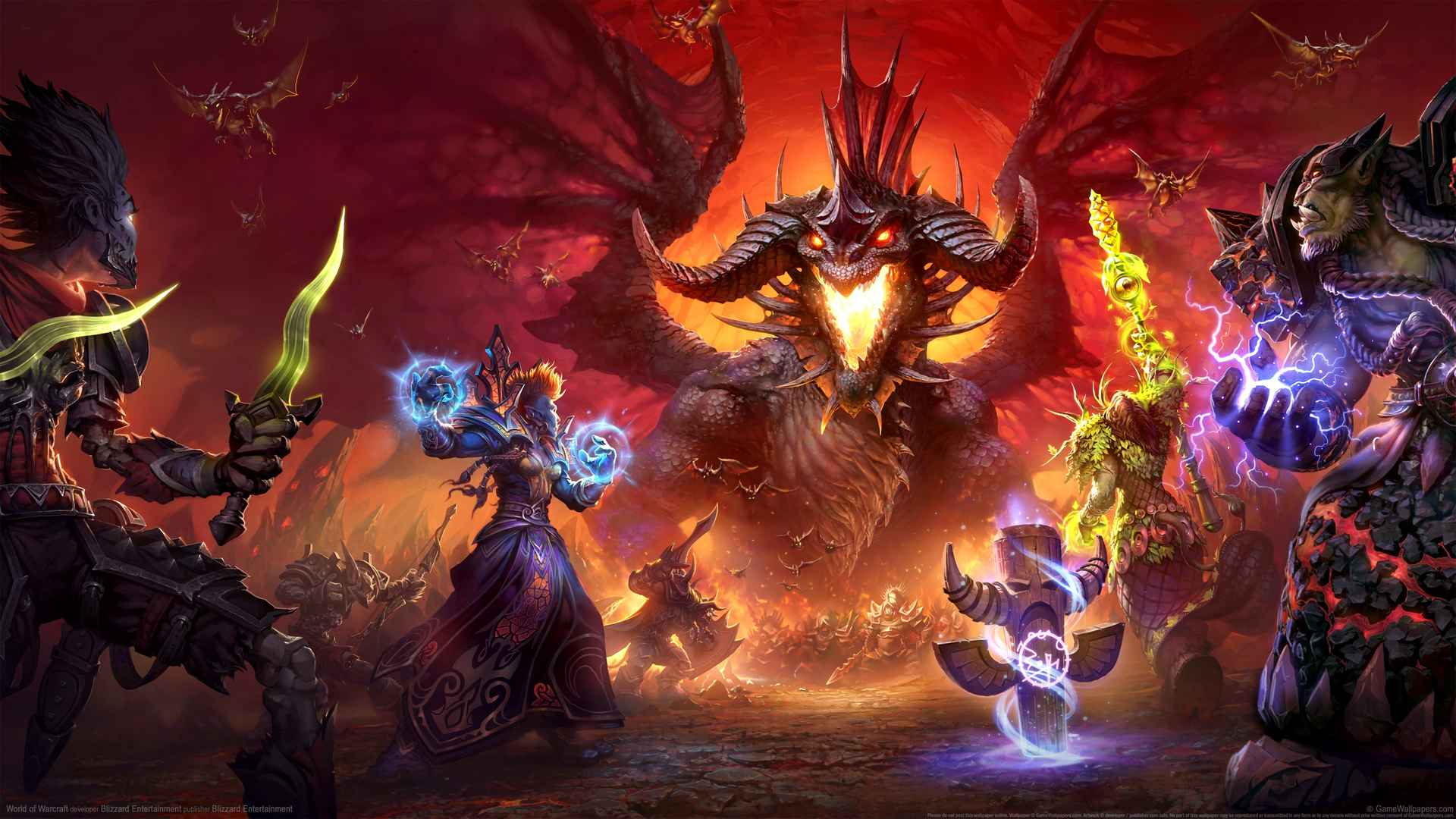 《魔兽世界 World of Warcraft》精美4k游戏原画壁纸