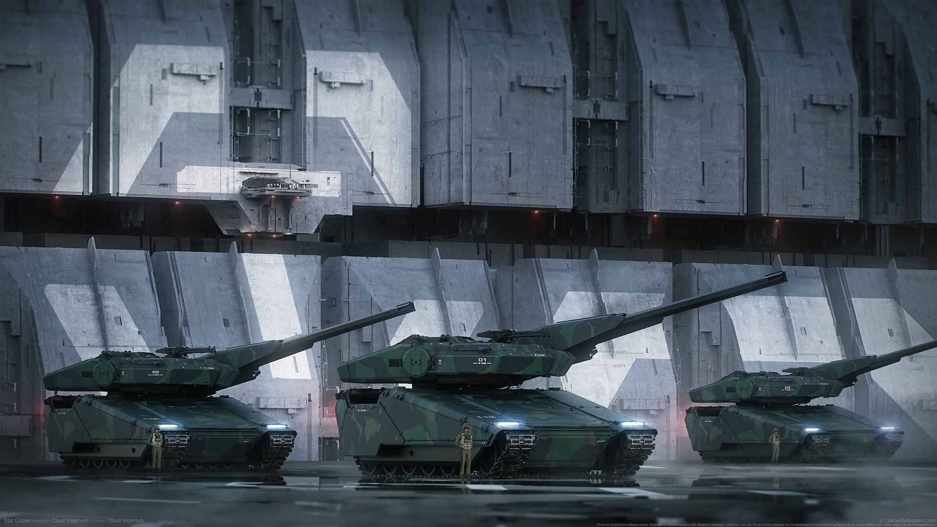 星际公民 坦克 4K游戏图片-