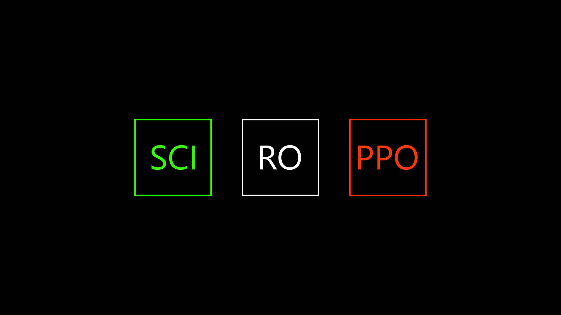 Sci Ro Ppo (4K) 极简主义壁纸