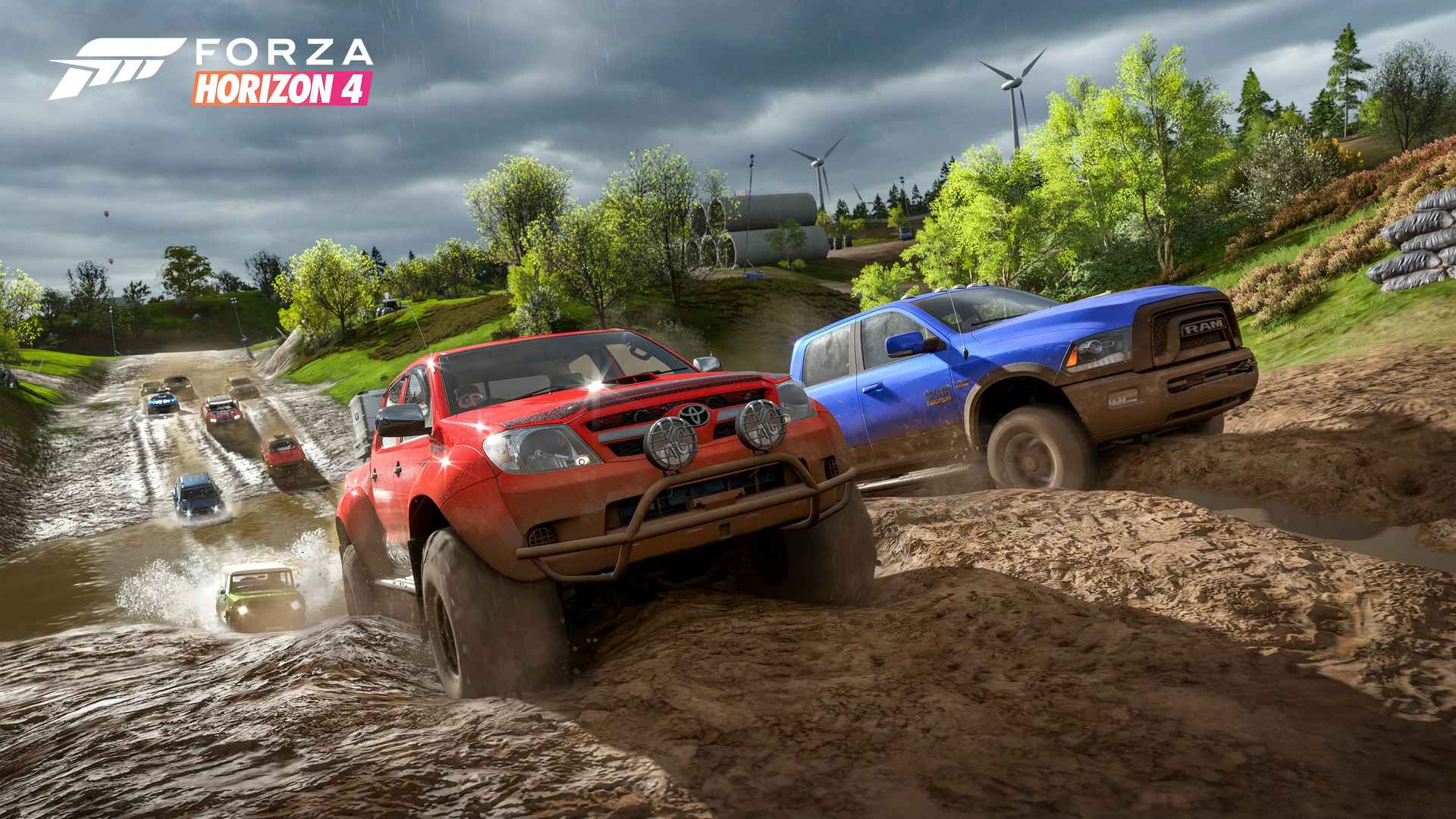极限竞速_地平线4 Forza Horizon 4 越野车 E3 2018 4k游戏壁纸