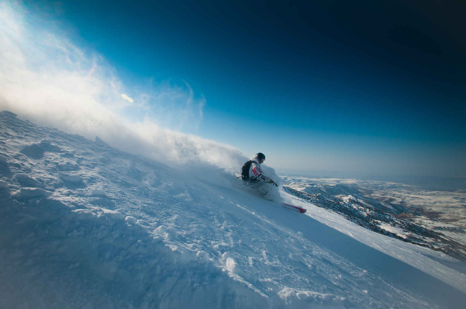 滑雪 极限运动4k图片