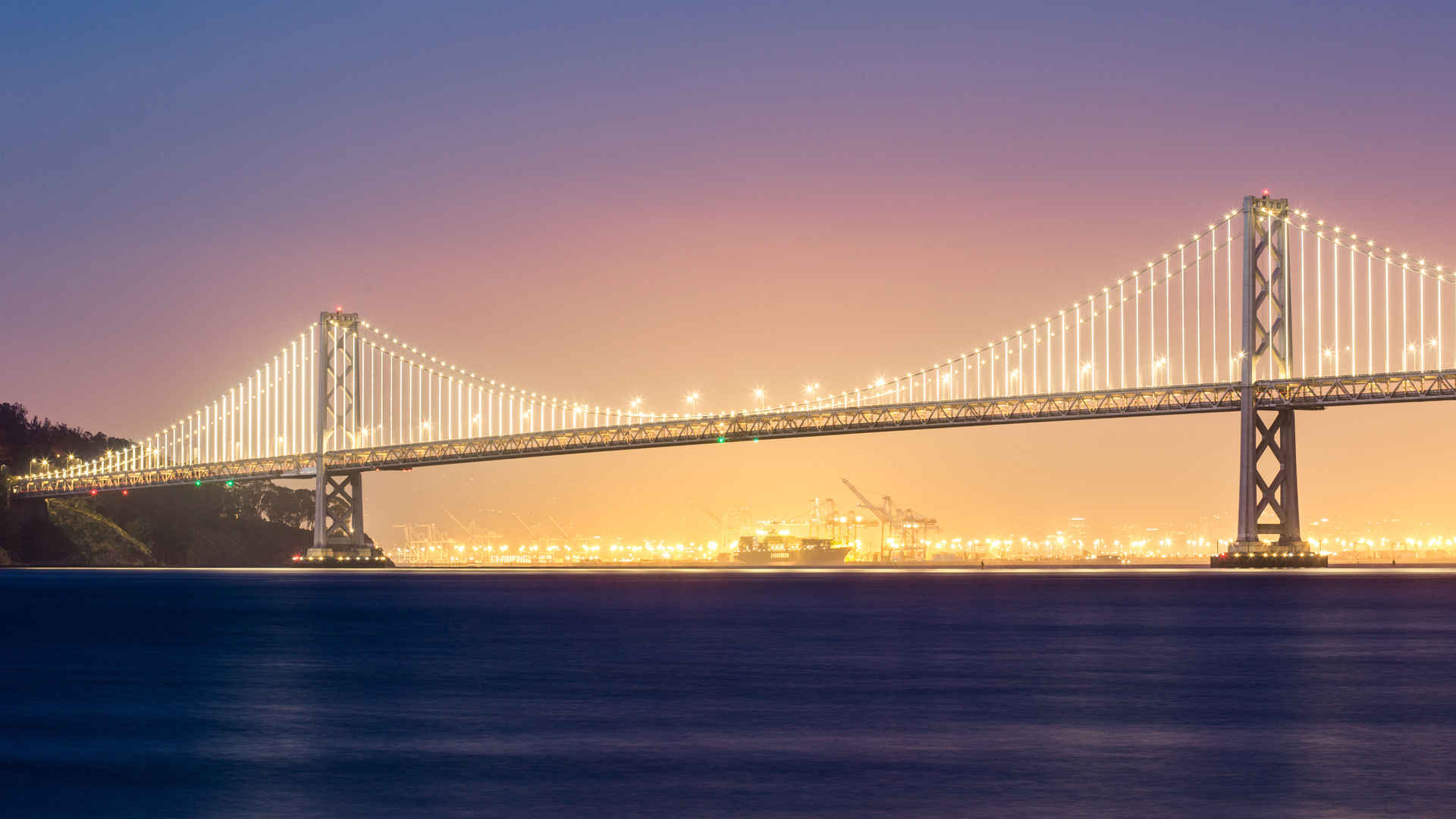 美国旧金山的桥4k风景壁纸