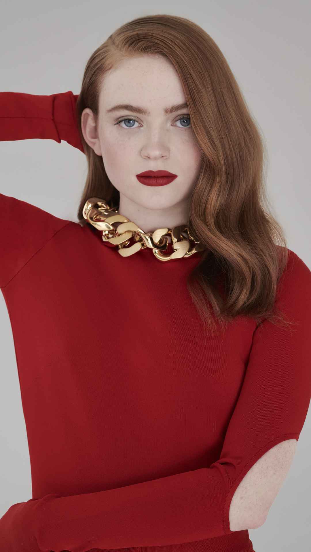 萨迪·辛克(Sadie Sink)妩媚壁纸