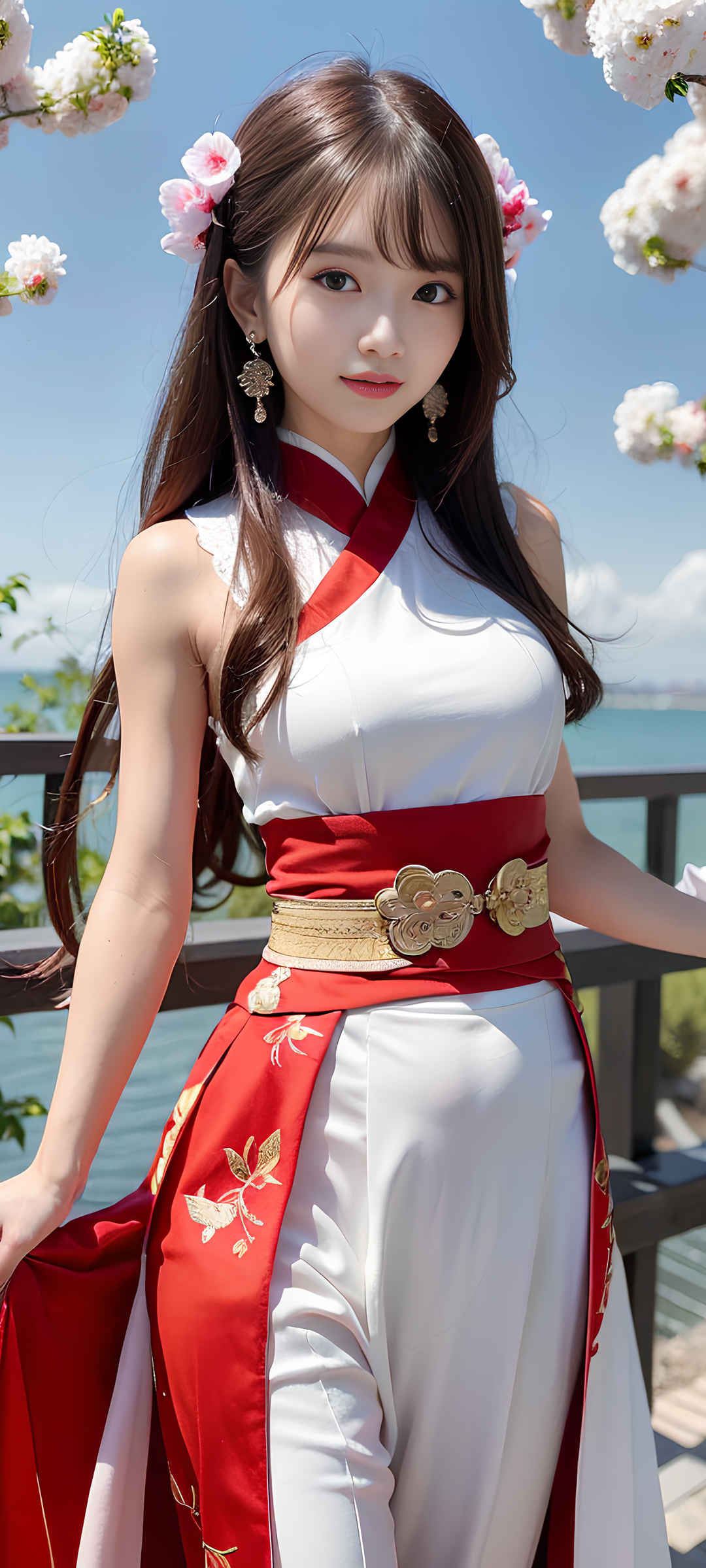 cosplay长发美女壁纸-