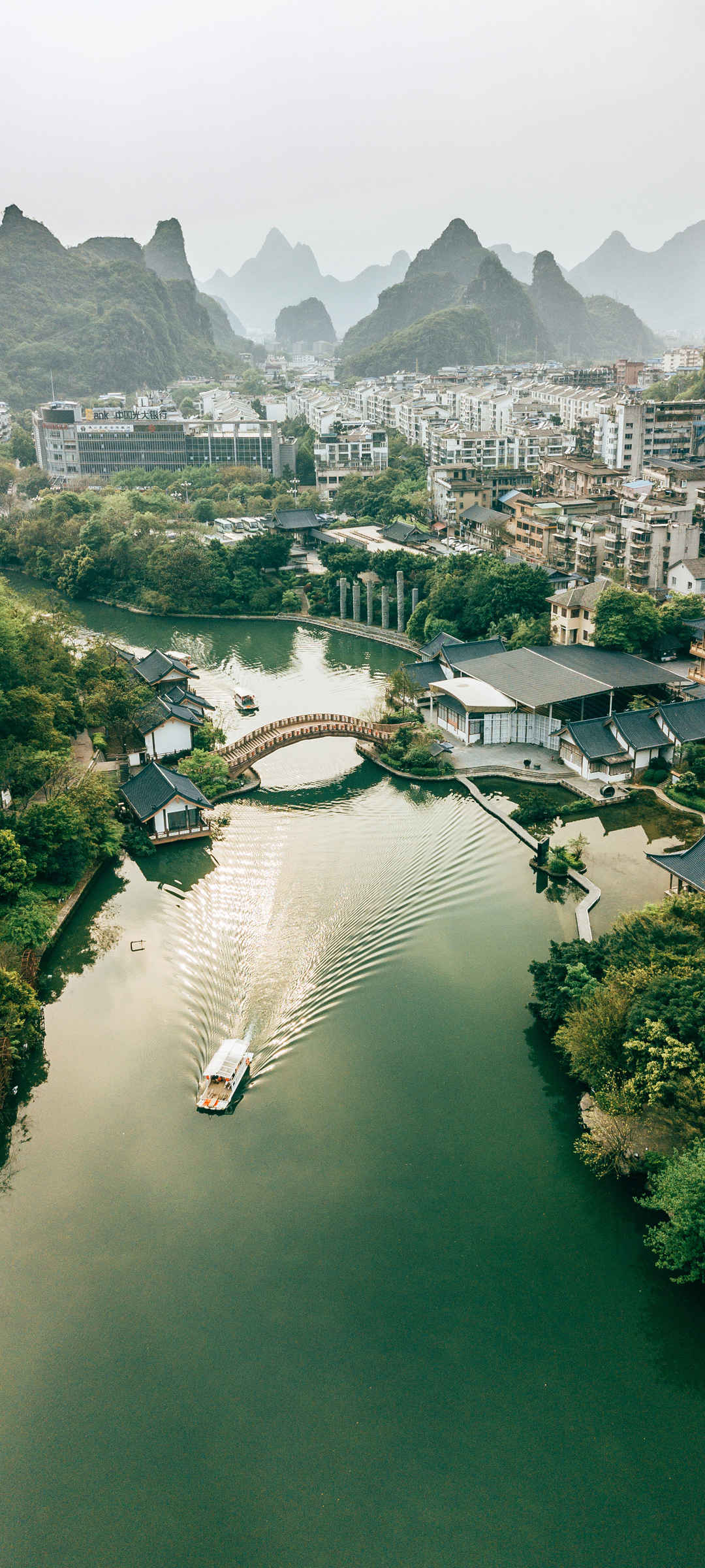 广西桂林漓江风景手机壁纸