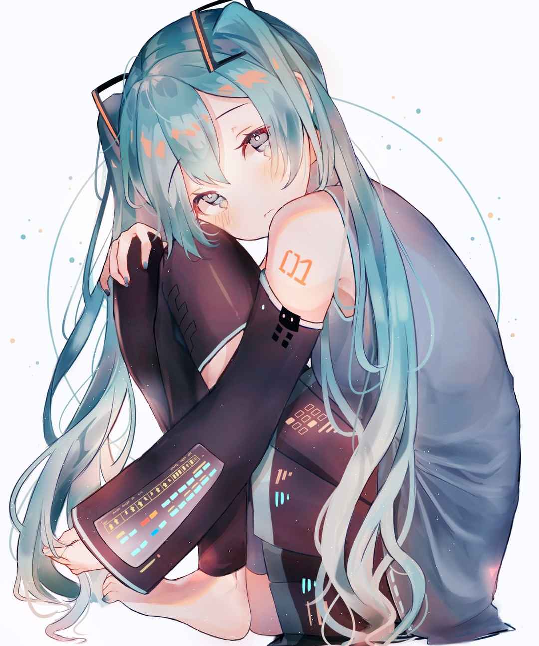 虚拟动漫人物初音未来图片