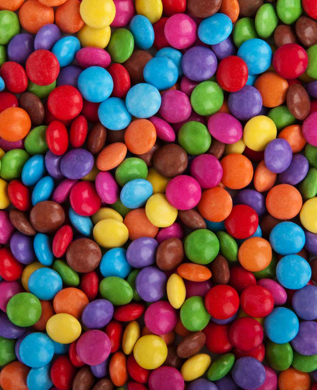 巧克力豆糖果彩色图片