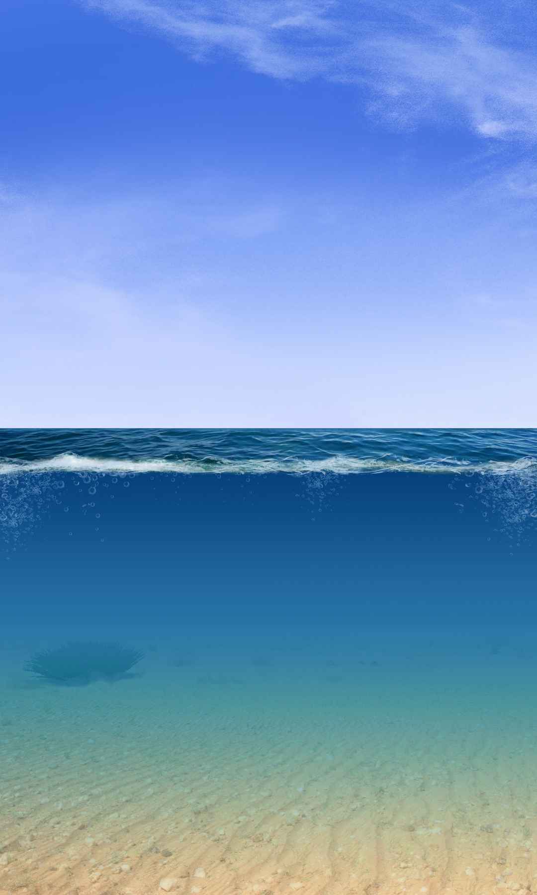水下蓝色海洋图片