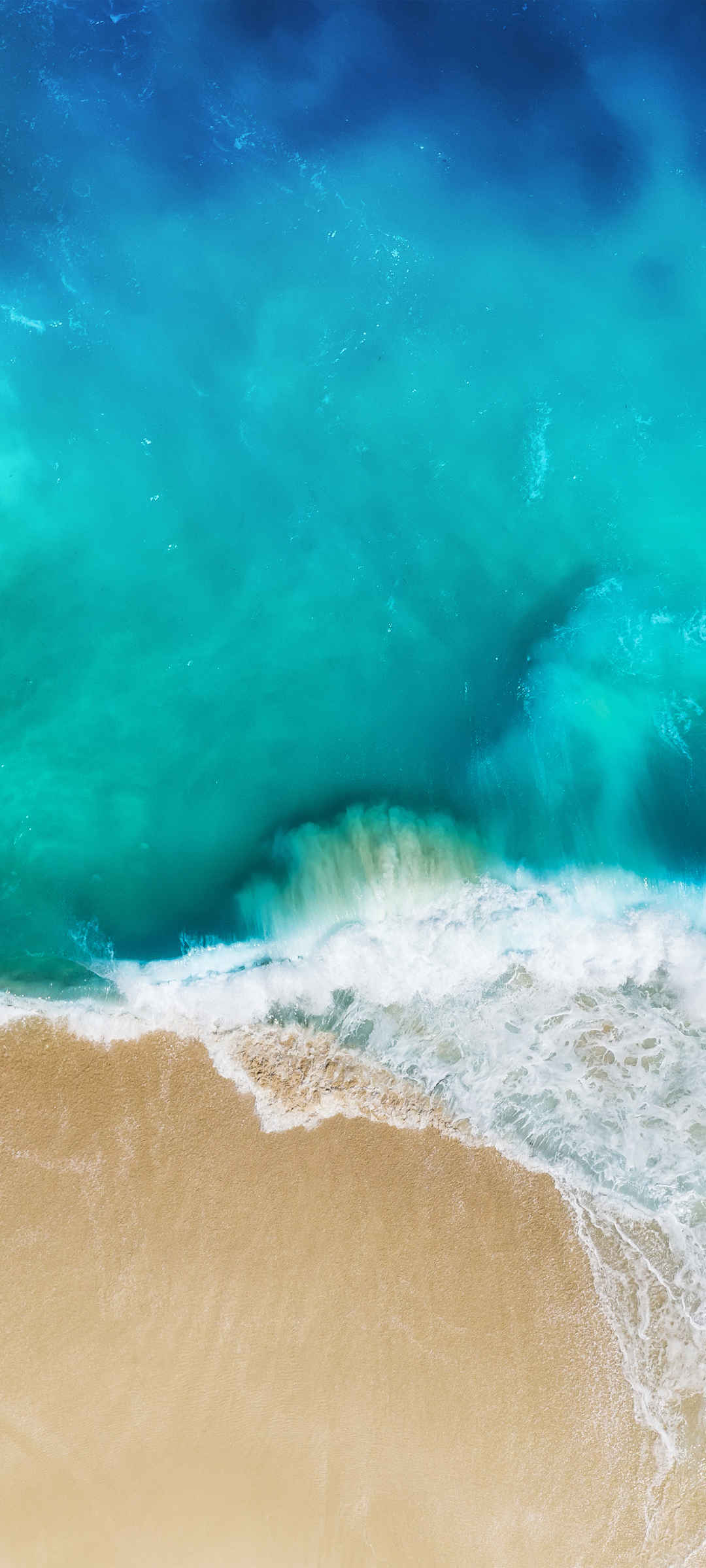 海浪 沙滩大海 风景 壁纸-