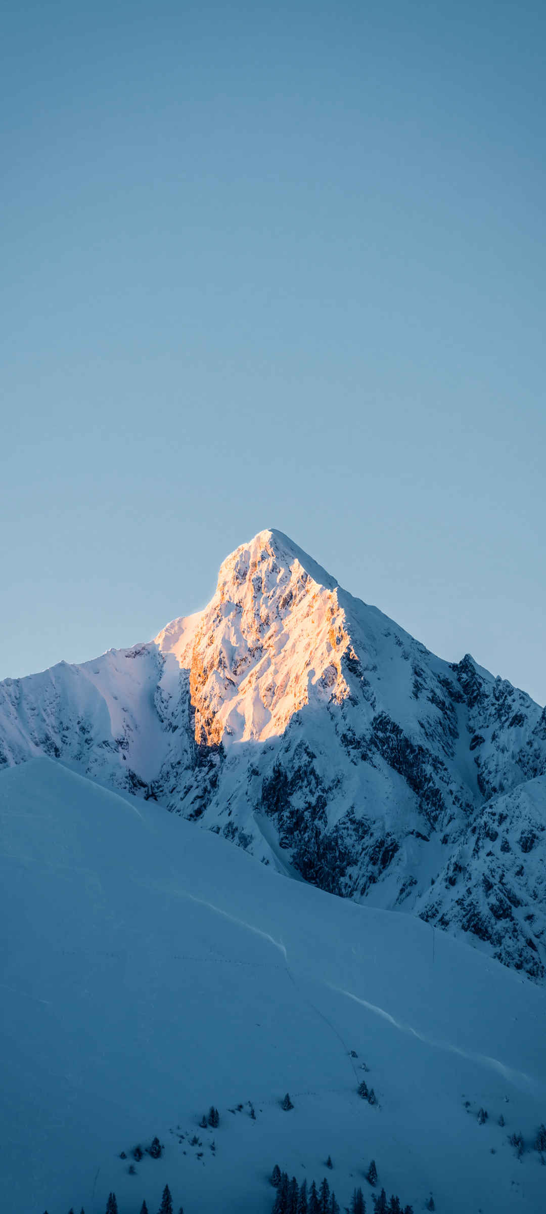 高峰 风景手机壁纸-