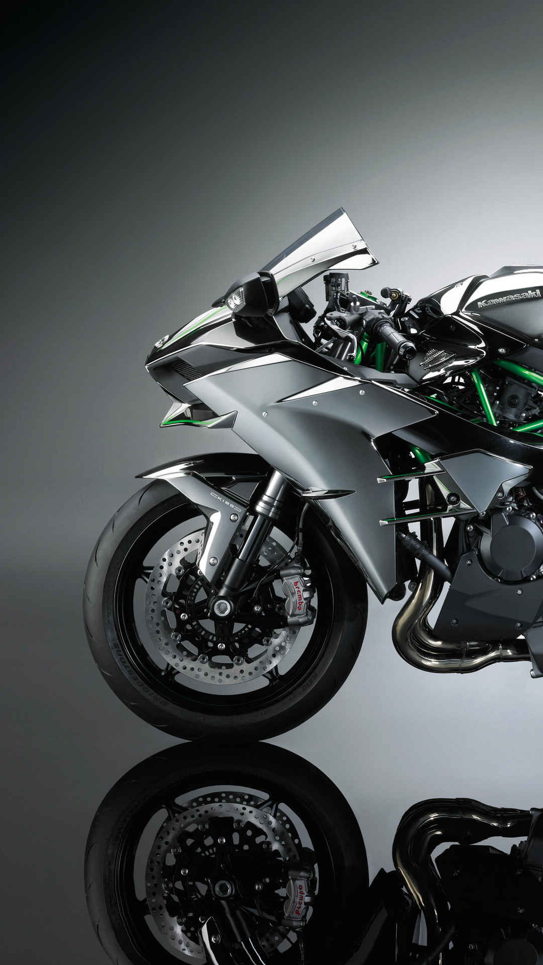 川崎Kawasaki-ninja-h2超跑壁纸图片