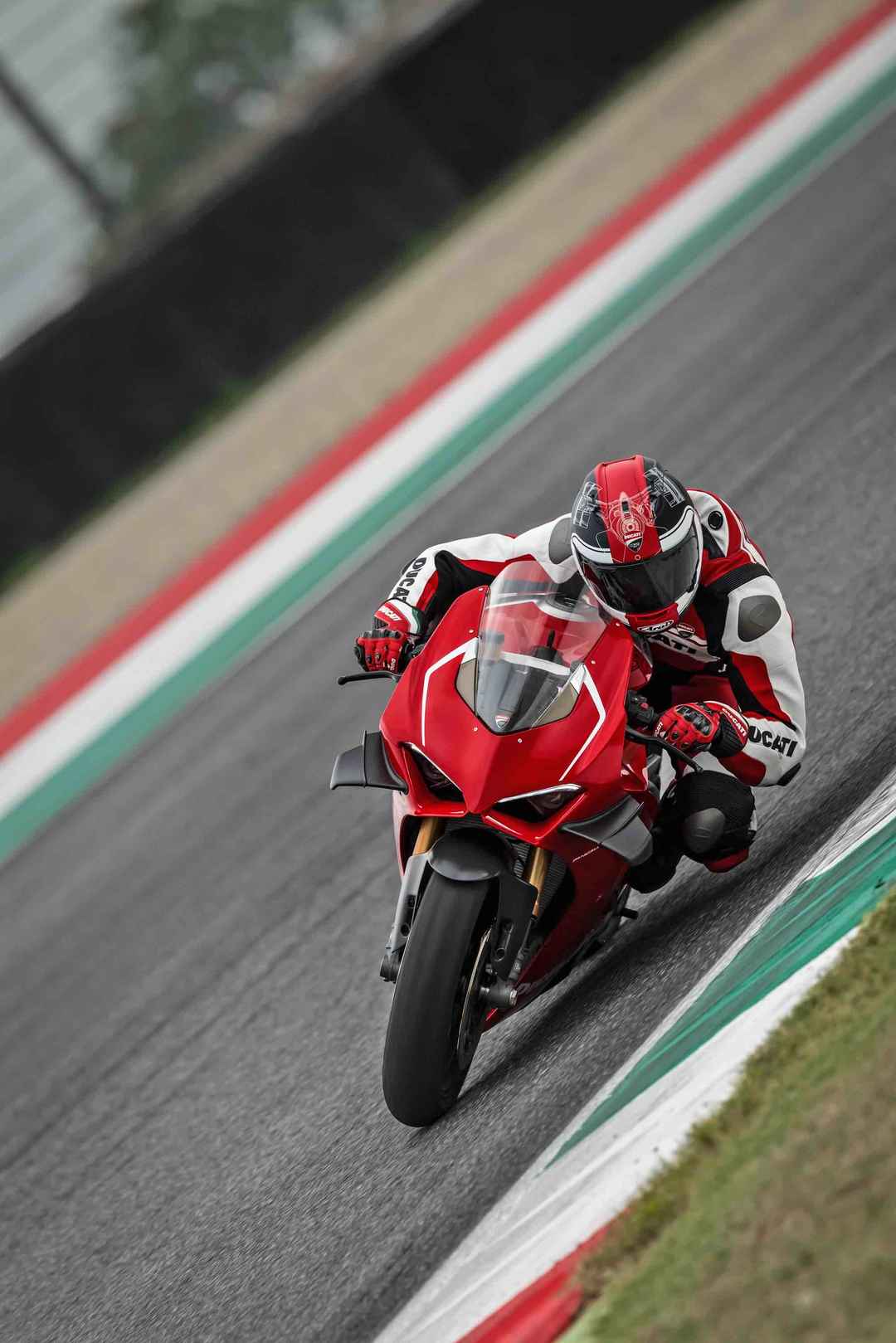 杜卡迪超级赛车DUCATI-PANIGALE-V4-R红色摩托车图片