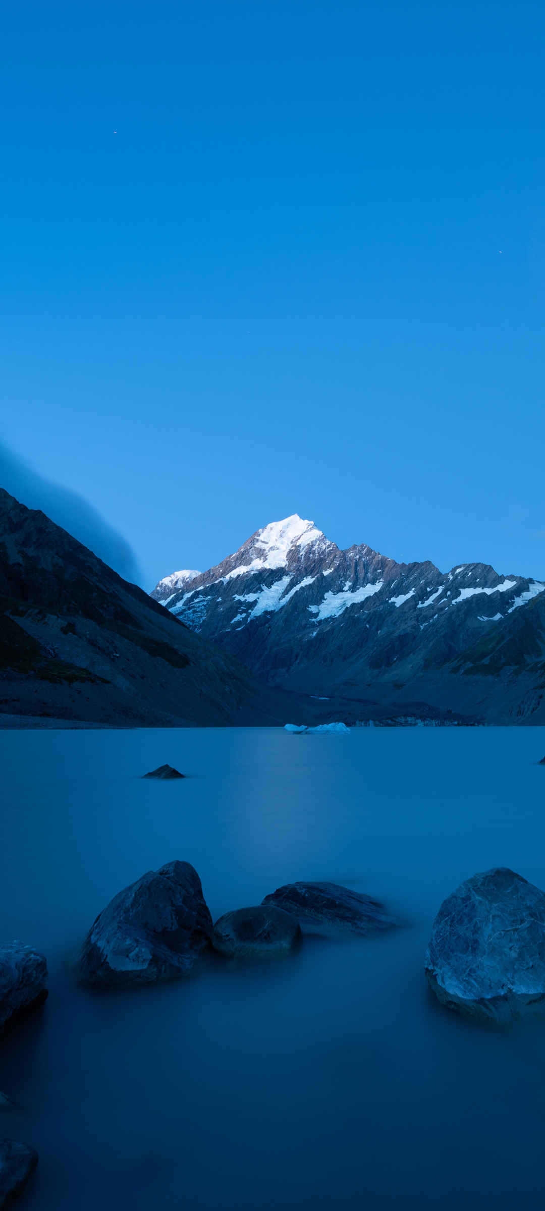 高山 湖 自然风景壁纸-