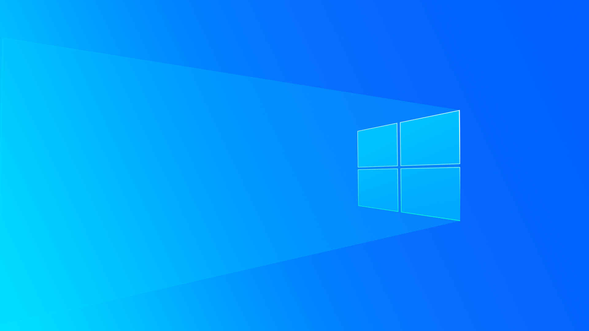 Windows 10  简约4k蓝色系电脑壁纸