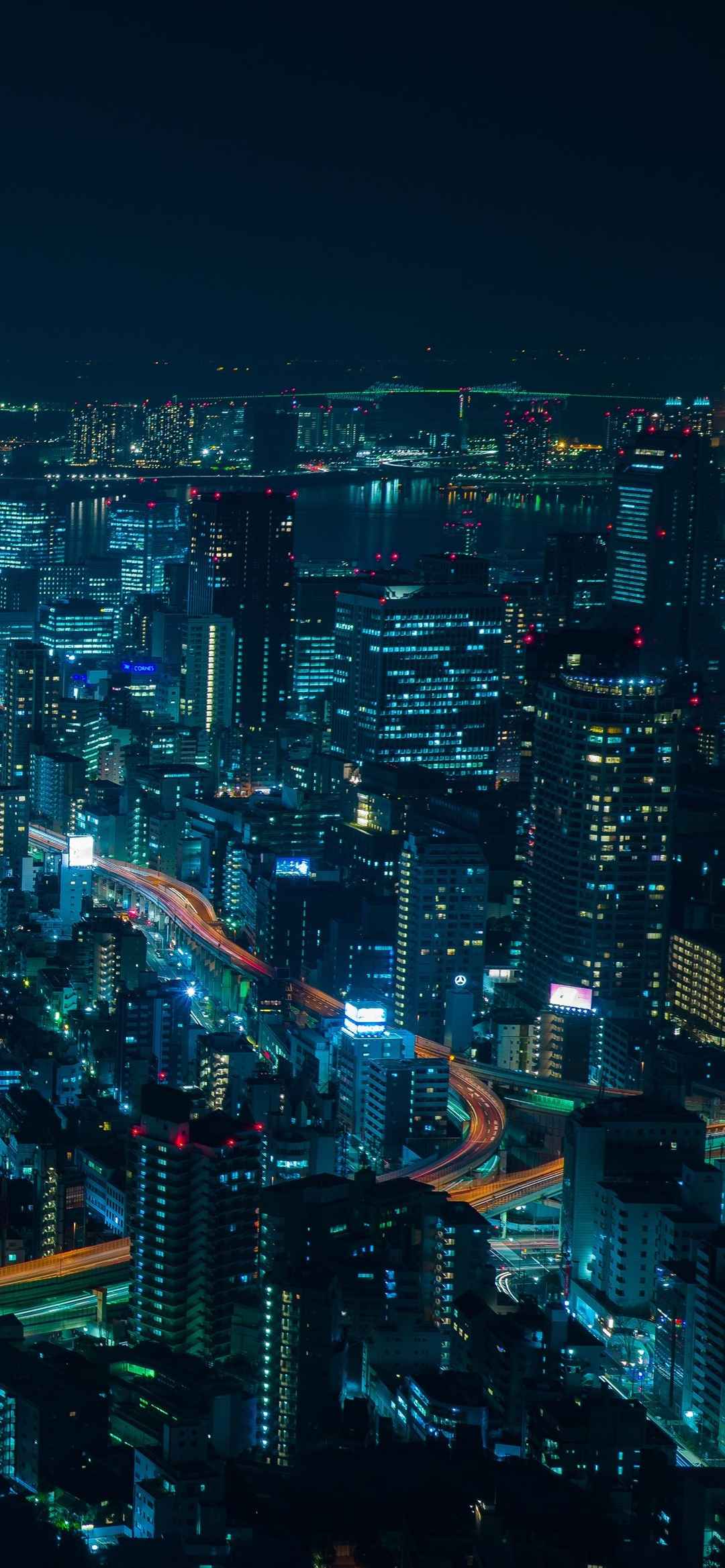 城市夜景摄影华为超清壁纸4k竖屏