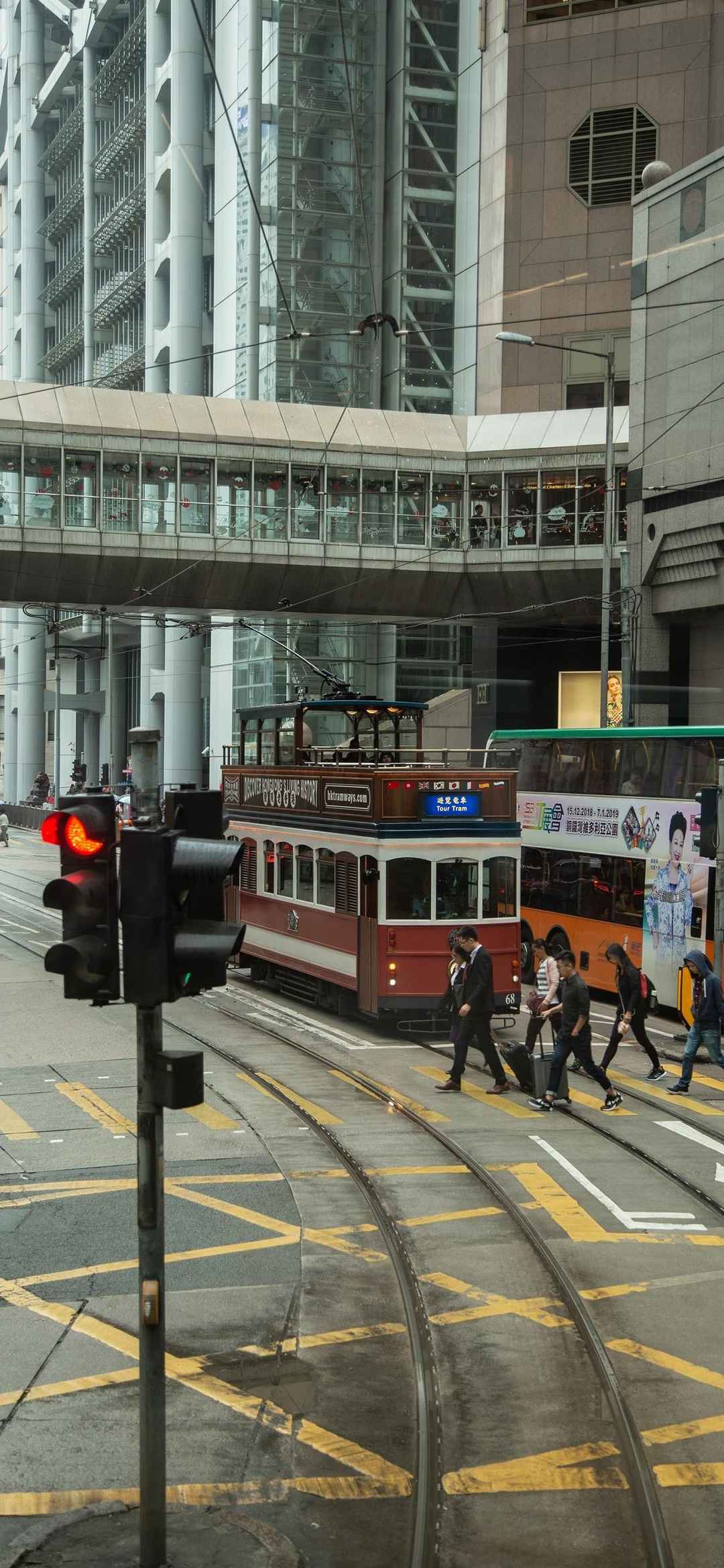 香港港式风景建筑摄影手机壁纸
