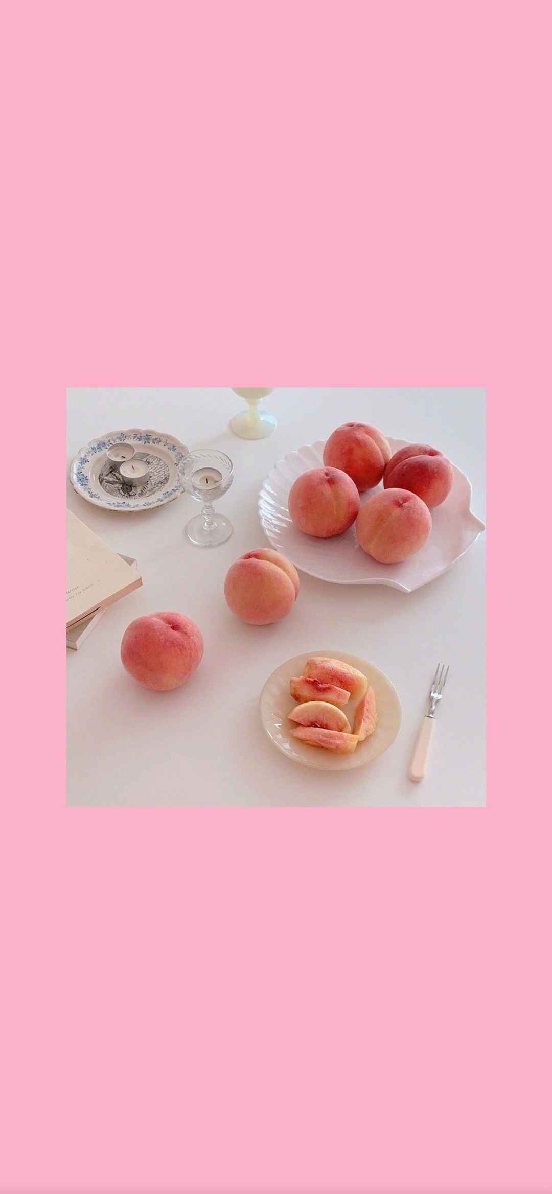 粉色水蜜桃图片
