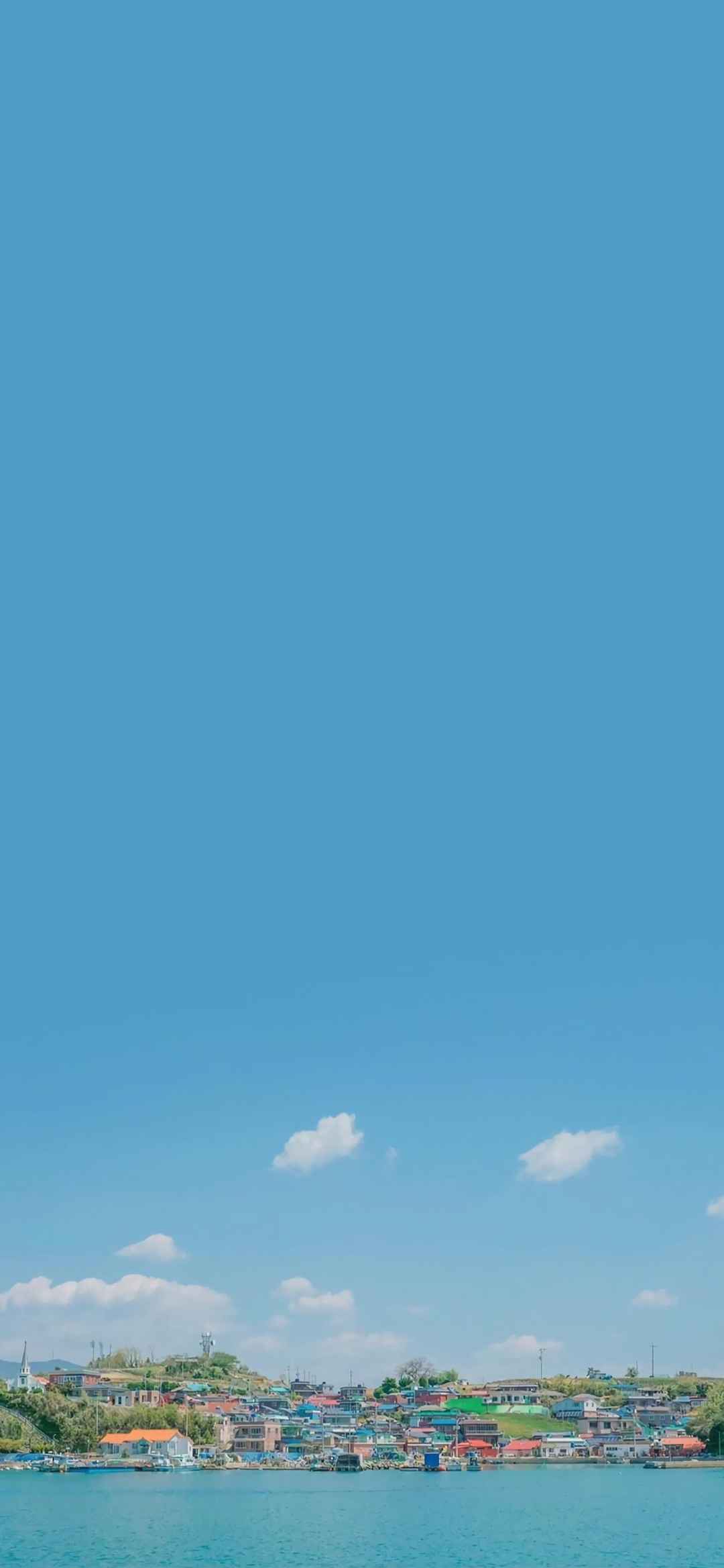 蓝天白云大自然美景手机壁纸