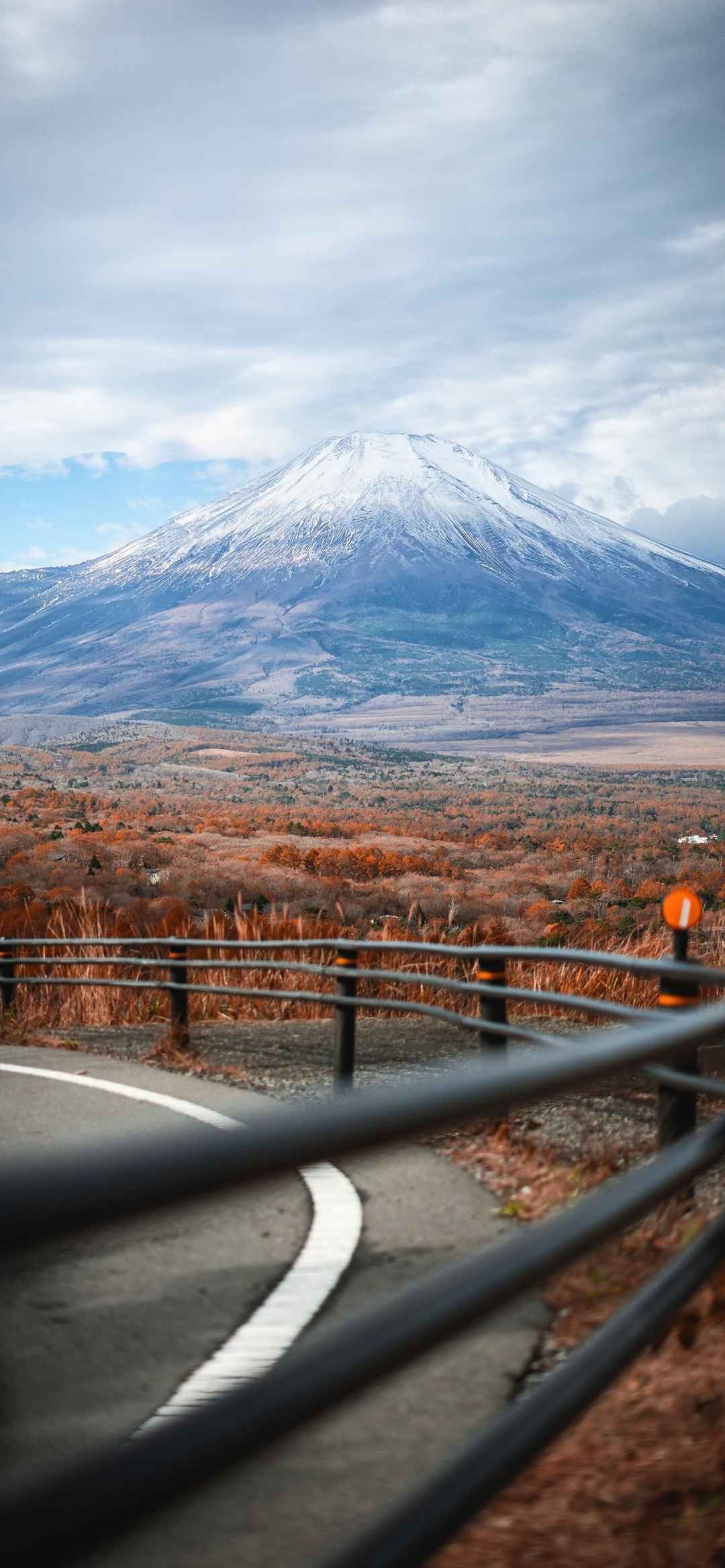 日本富士山高清竖屏自然风光图片-