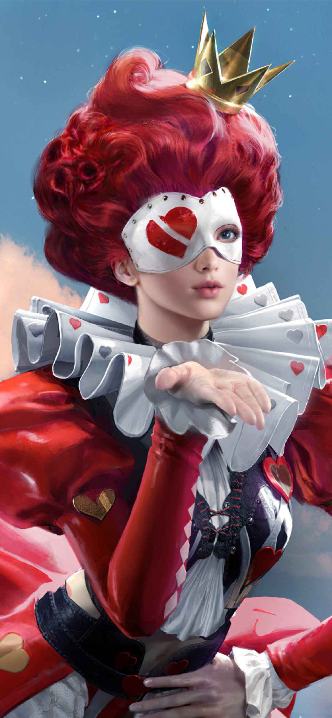 个性的3D小丑公主动漫超清手机壁纸